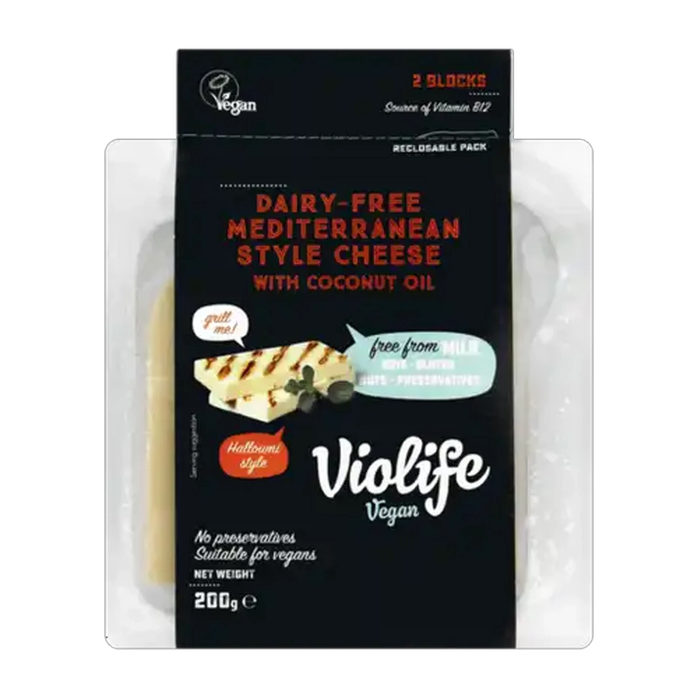 Image of Violife Dairy-Free Mediterranean Style Cheese 200g