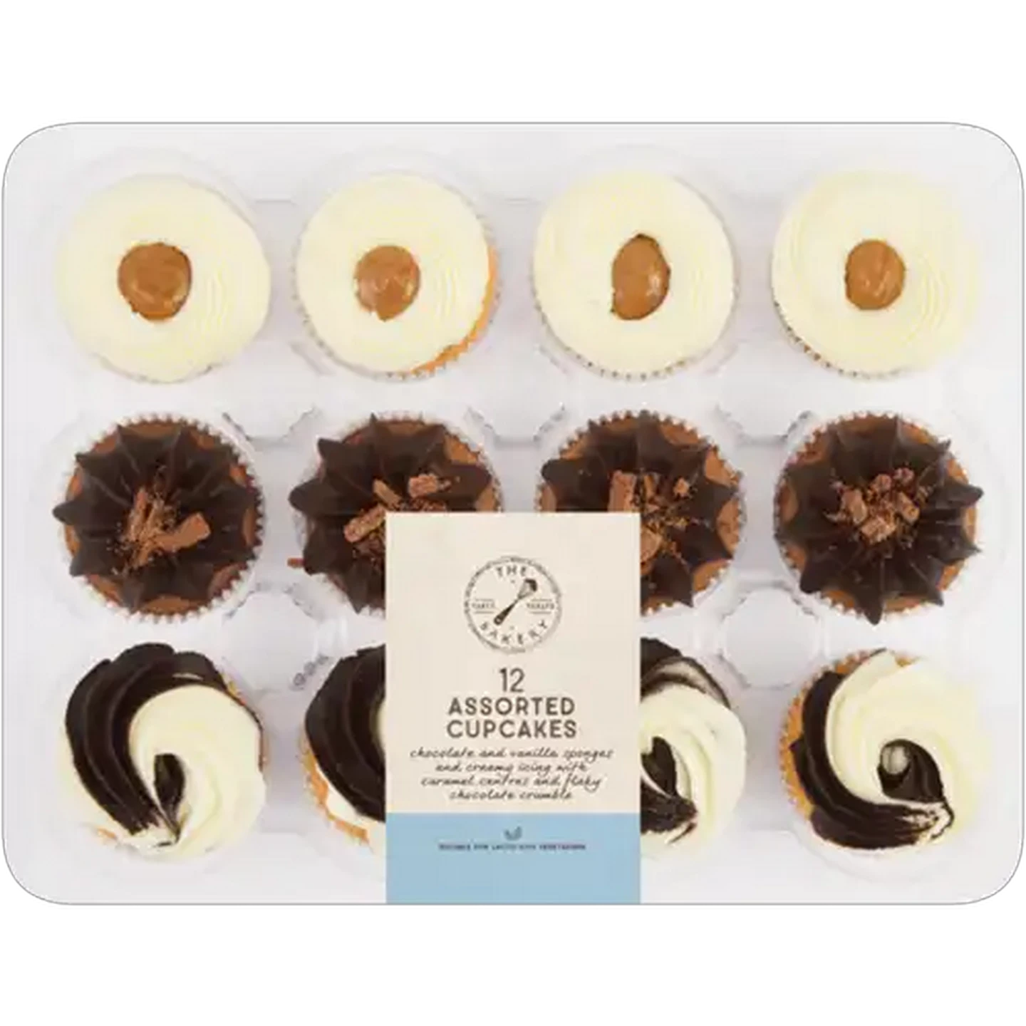 Image of The Bakery Assorted Cupcakes 12 Pack