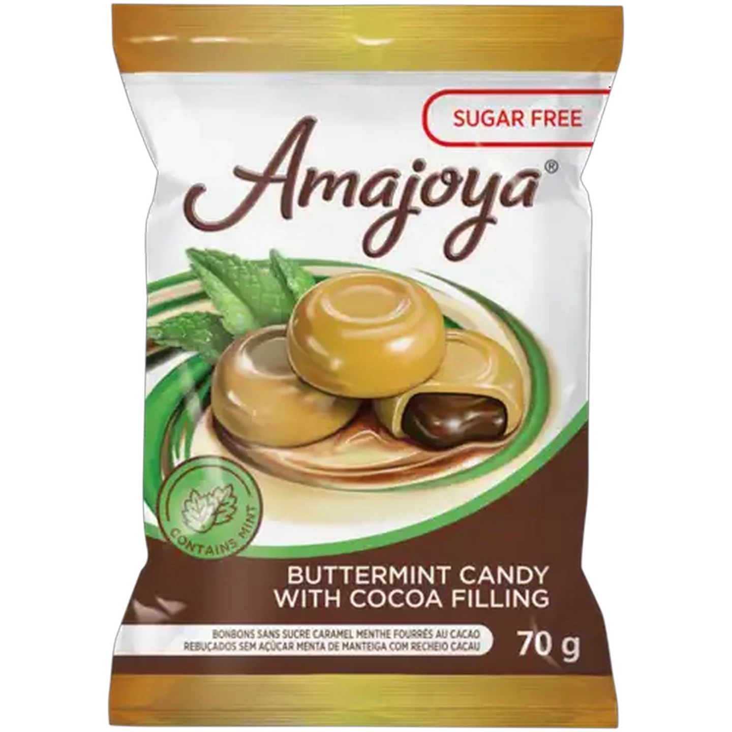 Image of Amajoya Sugar Free Buttermint Candy 70g