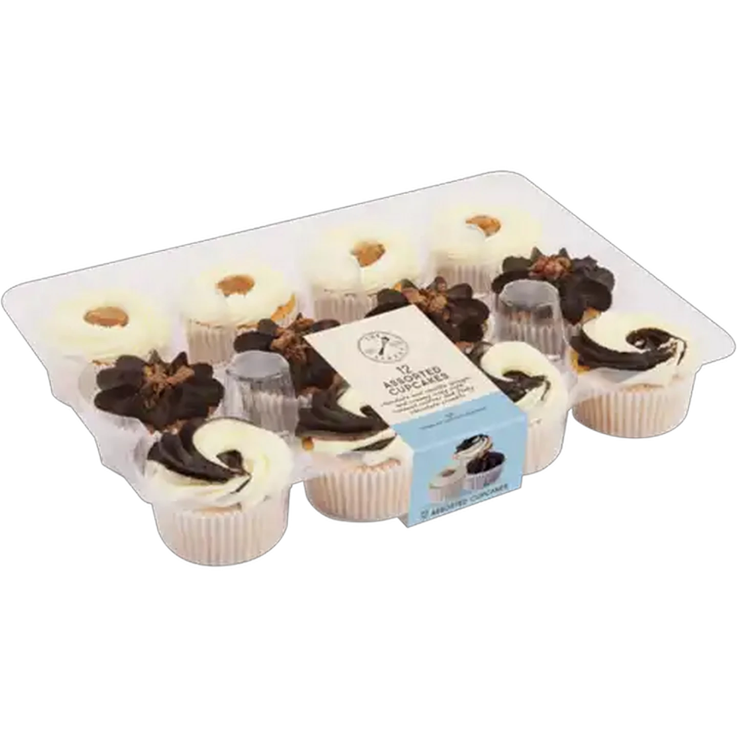 Image of The Bakery Assorted Cupcakes 12 Pack
