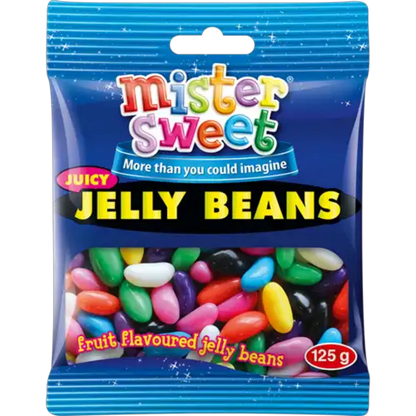 Image of Mister Sweet Fruit Flavoured Jelly Beans 125g