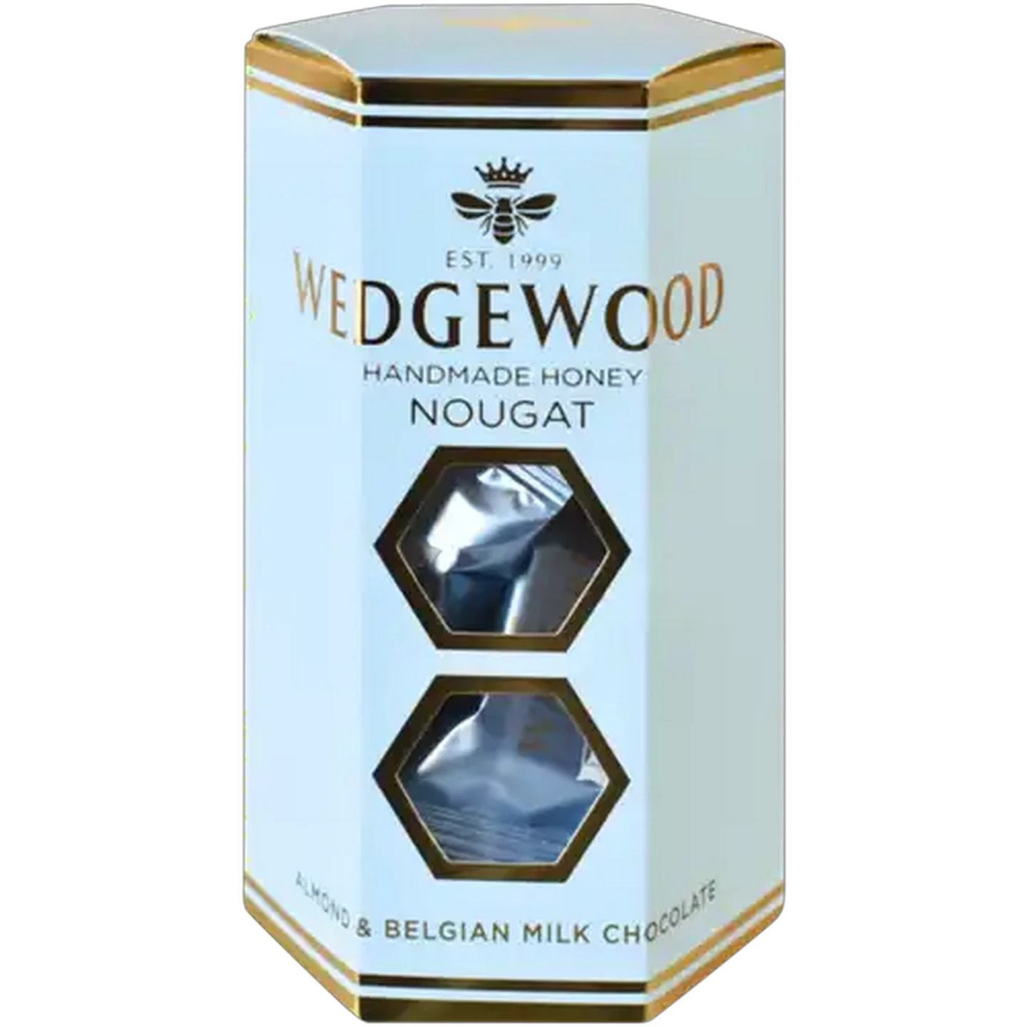 Image of Wedgewood Assorted Dark Chocolate Coated Honey Nougat 140g
