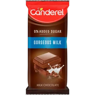 Canderel Gorgeous Milk Chocolate Slab 100g