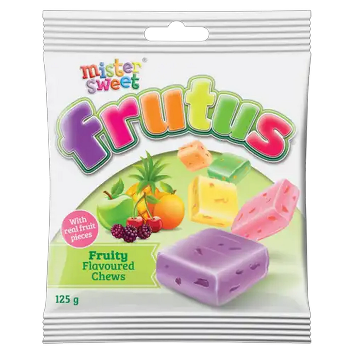 Image of Mister Sweet Frutus Fruity Flavoured Chews 125g