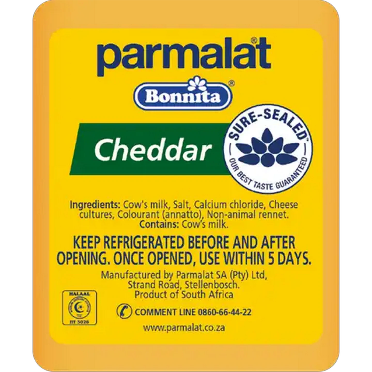 Image of Parmalat Bonnita Cheddar Cheese Per kg