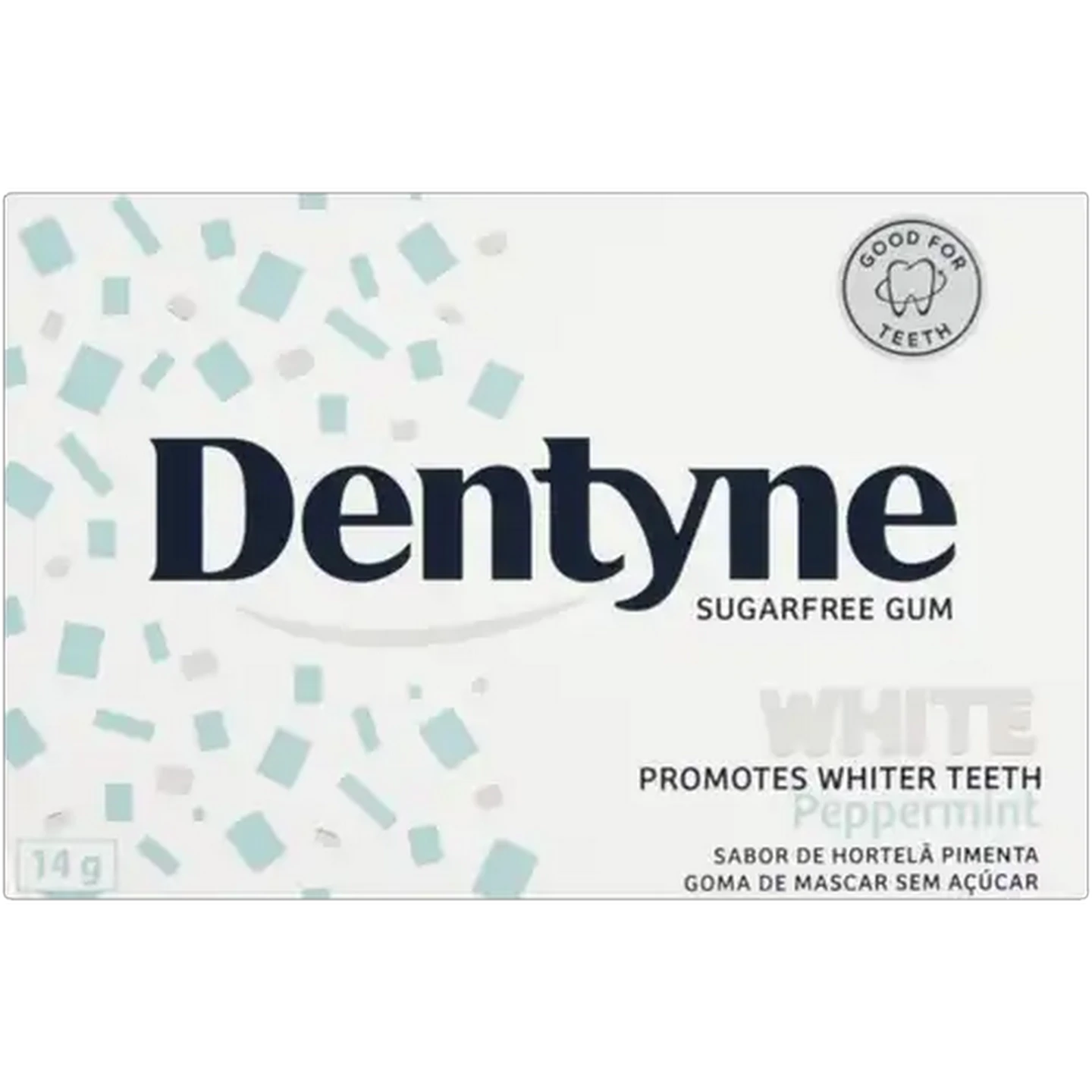 Image of Dentyne Peppermint Flavoured Sugarfree Gum 10 Pack