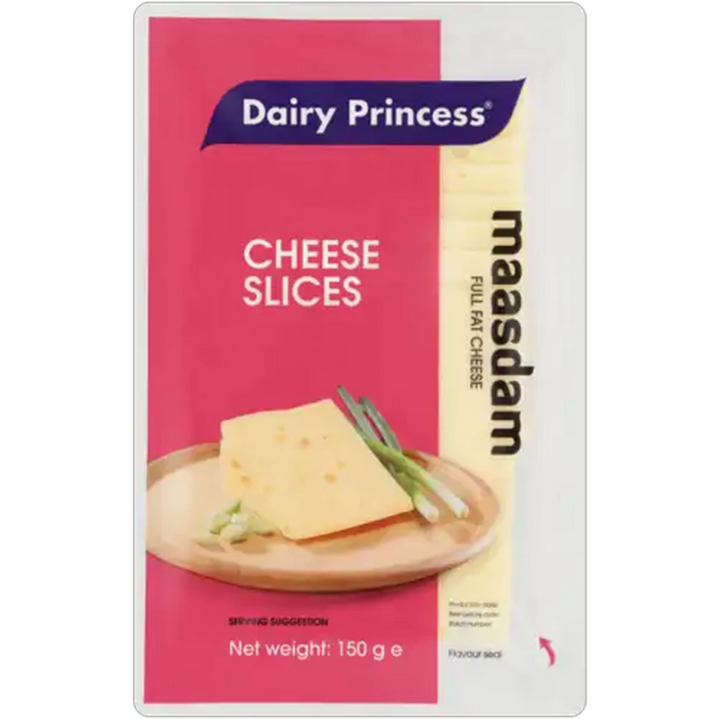 Image of Dairy Princess Maasdam Full Fat Cheese Slices 150g
