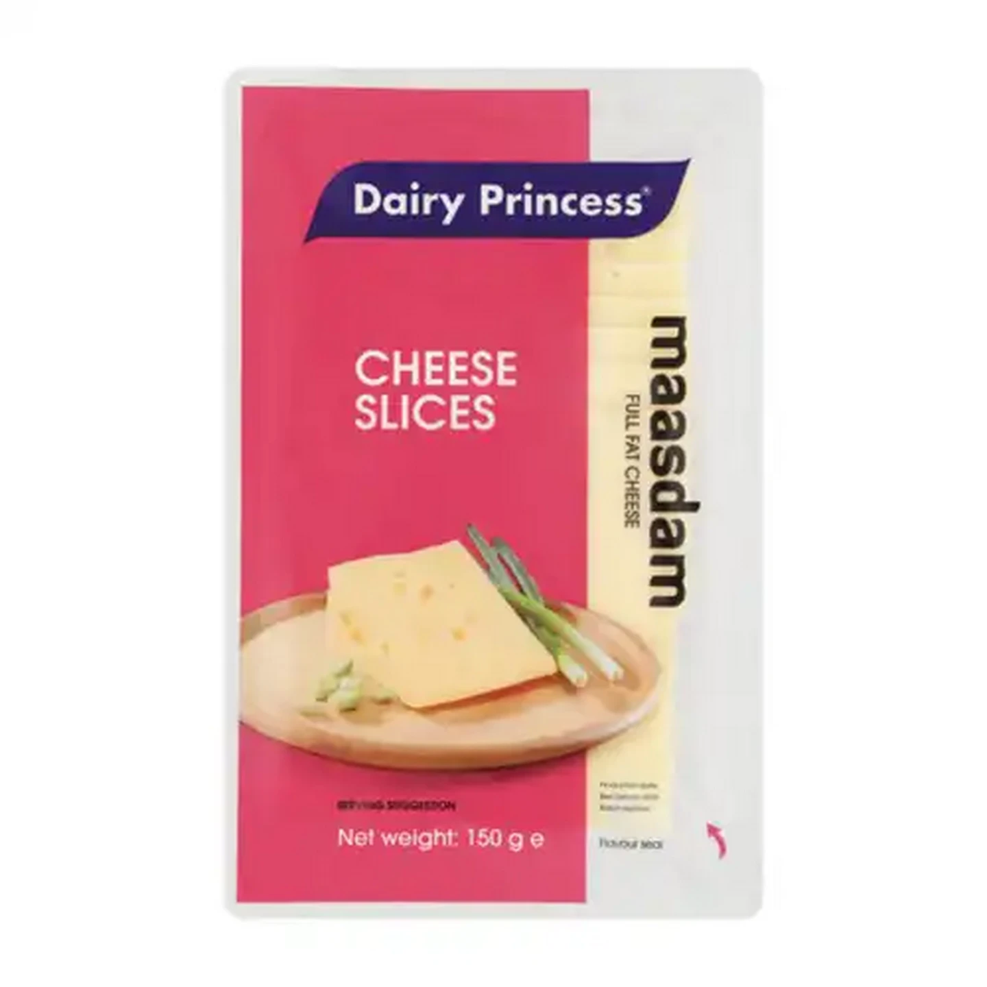 Image of Dairy Princess Maasdam Full Fat Cheese Slices 150g