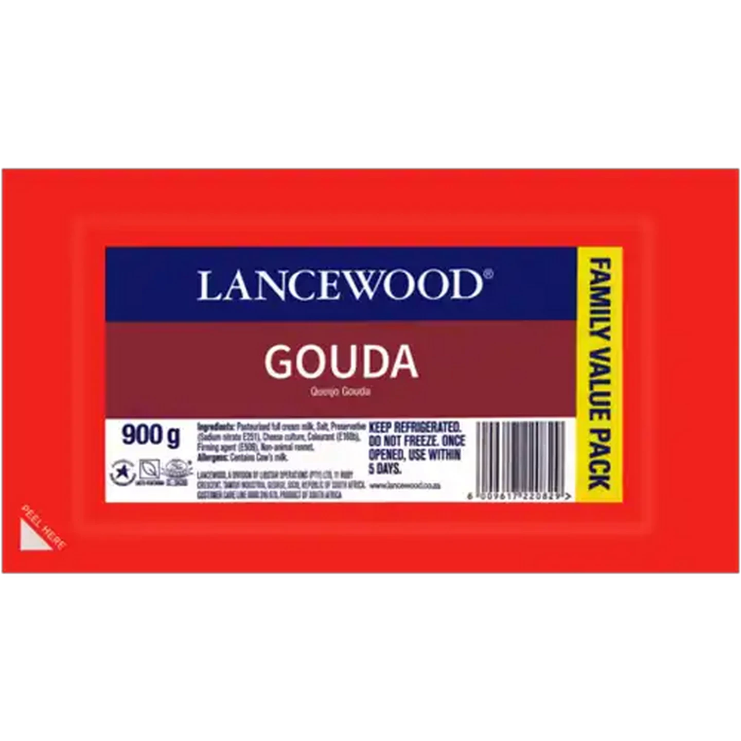 Image of LANCEWOOD Gouda Cheese 900g