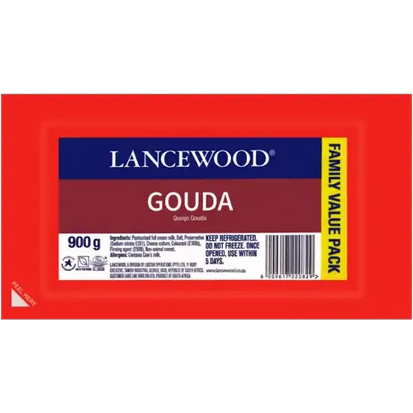LANCEWOOD Gouda Cheese 900g