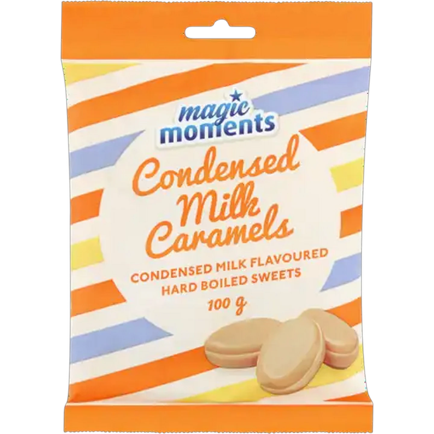 Image of Magic Moments Condensed Milk Caramel Sweets 100g