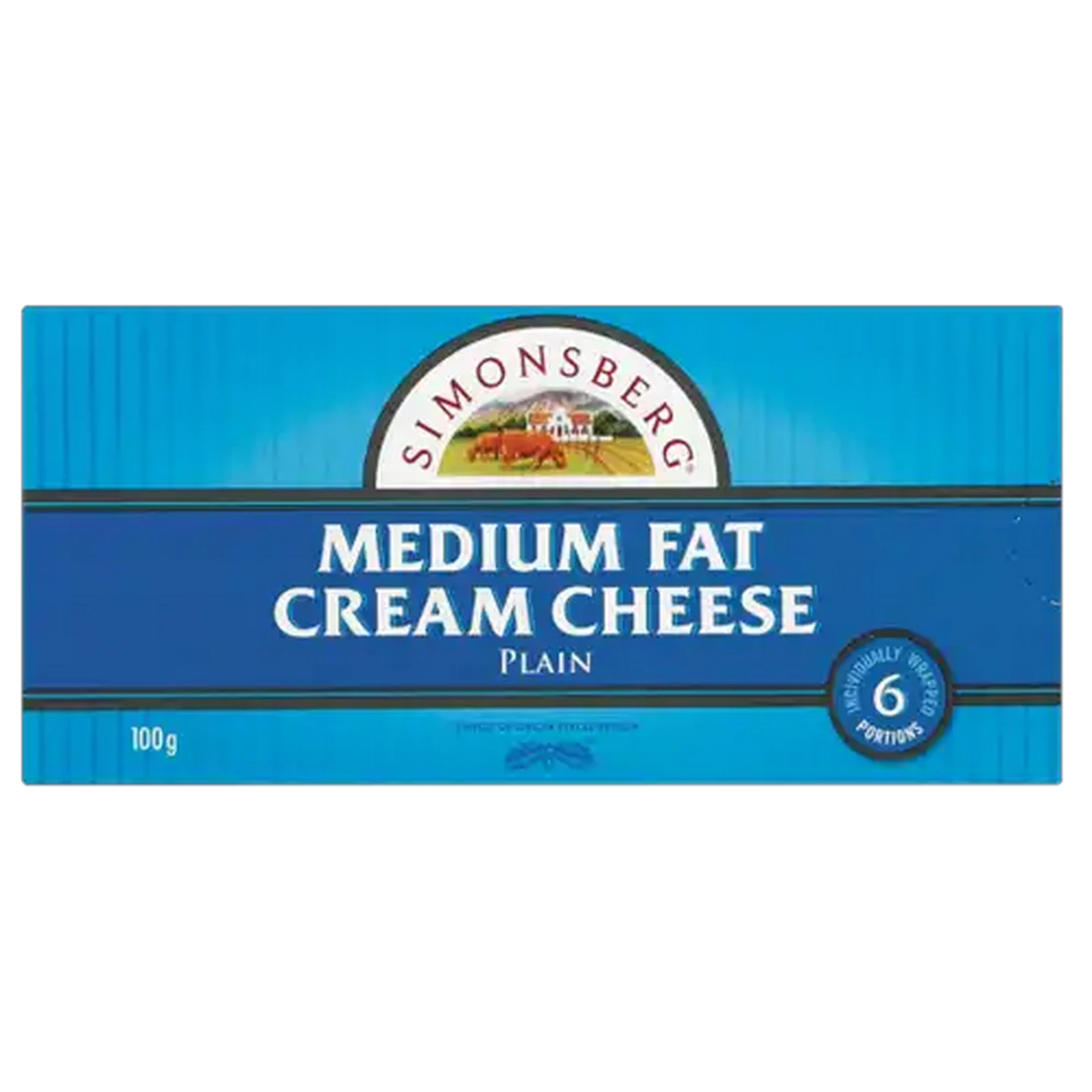 Image of Président Traditional Medium Fat Cream Cheese 100g