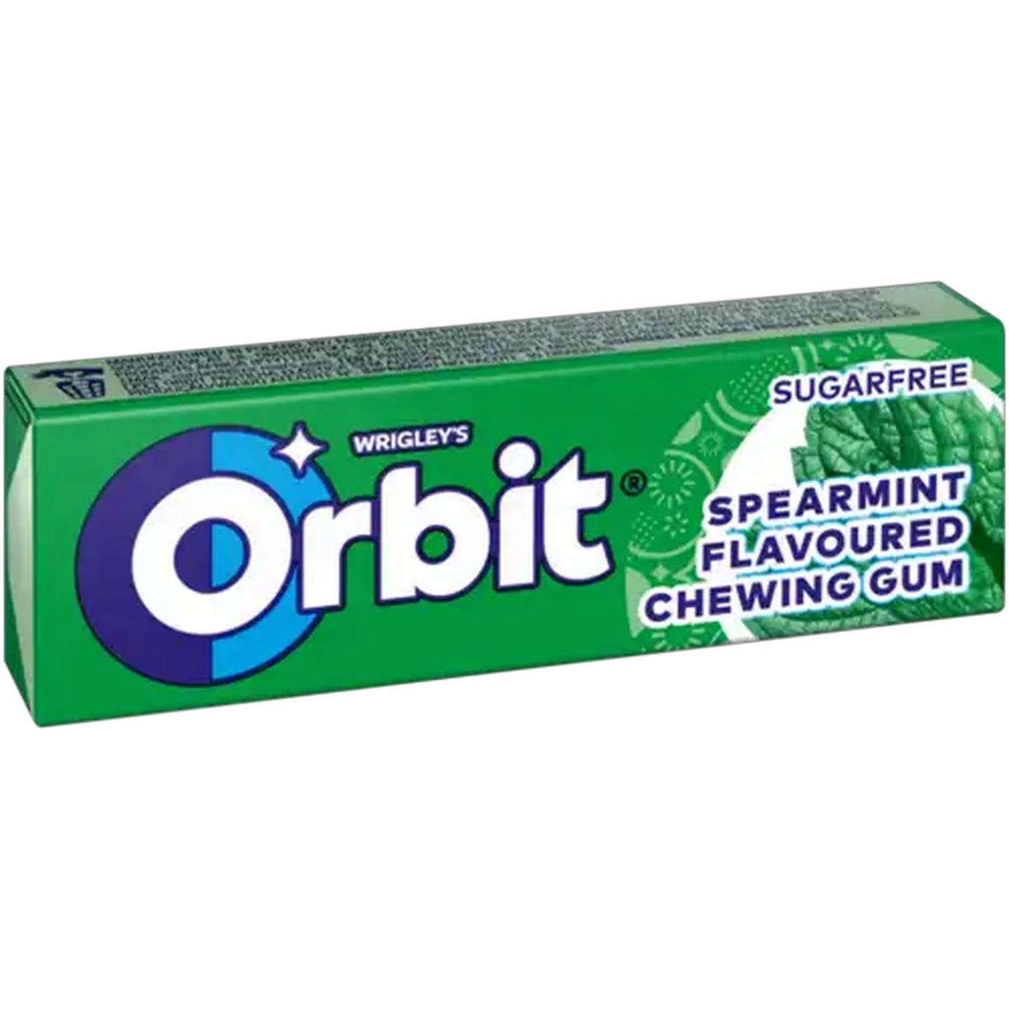 Image of Wrigley's Orbit Spearmint Sugarfree Chewing Gum 10 Pack