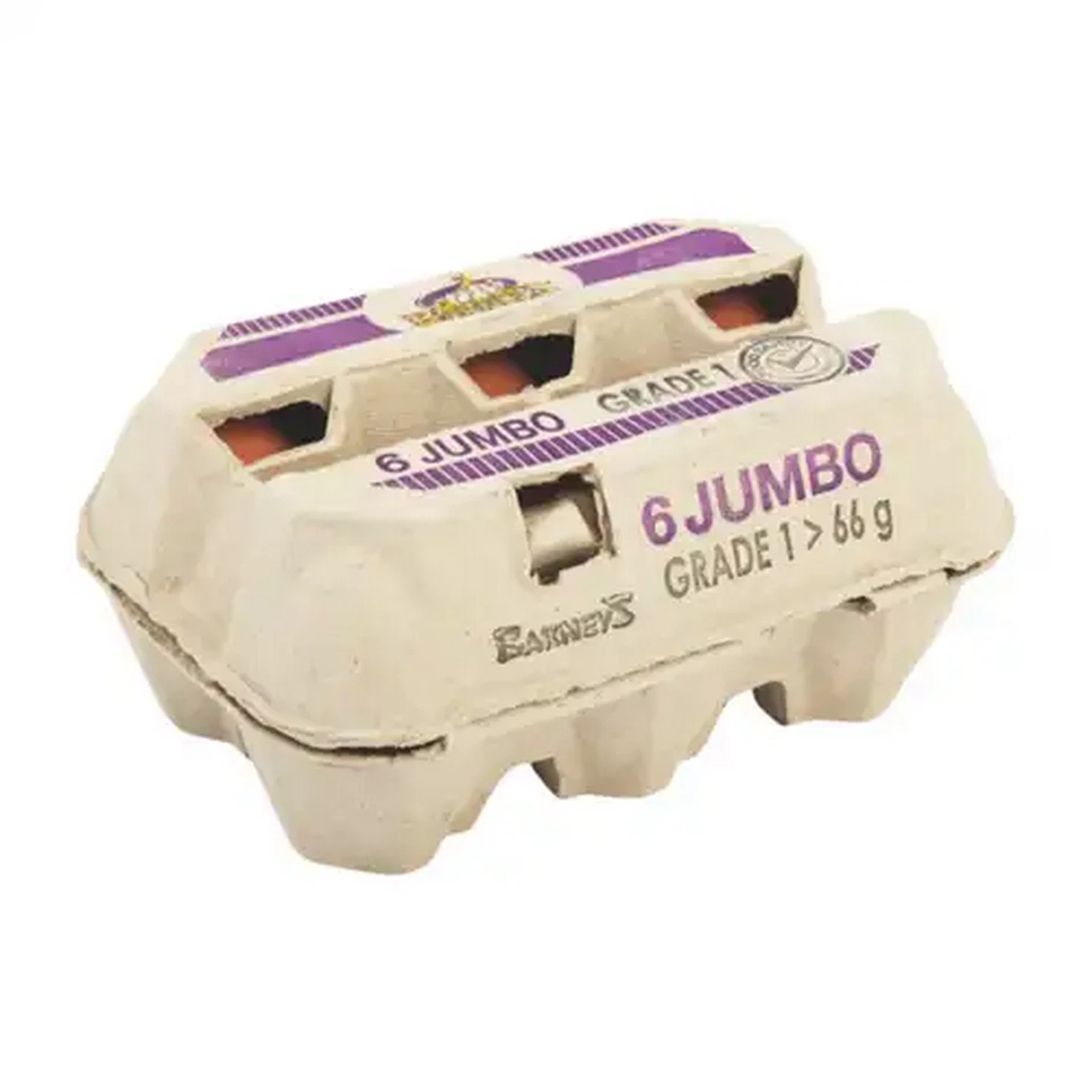 Image of Barney's Jumbo Eggs 6 Pack