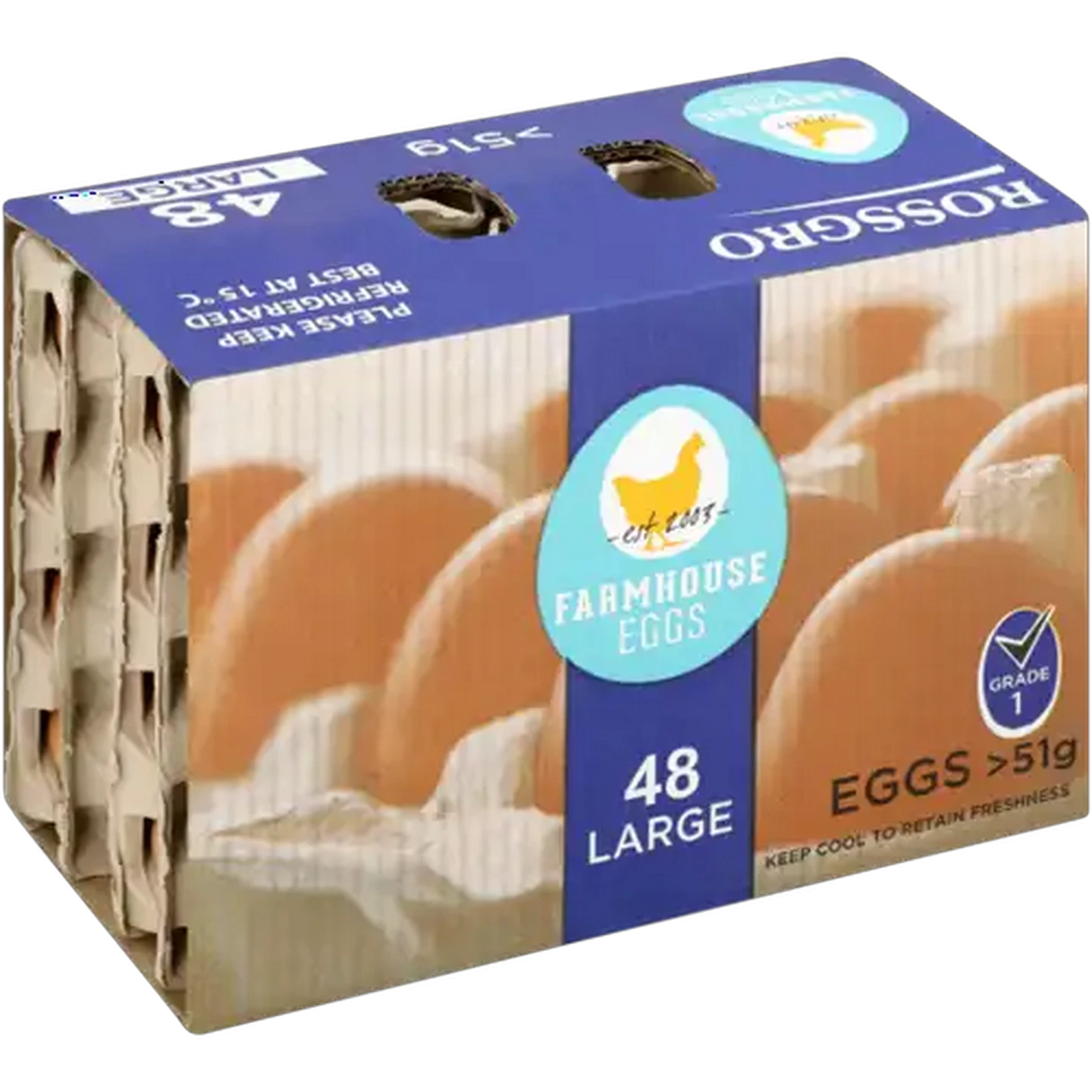 Image of Rossgro Farmhouse Eggs Large 48 Pack