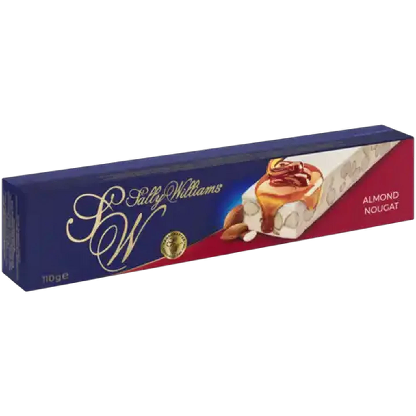 Image of Sally Williams Almond Nougat Bar 110g