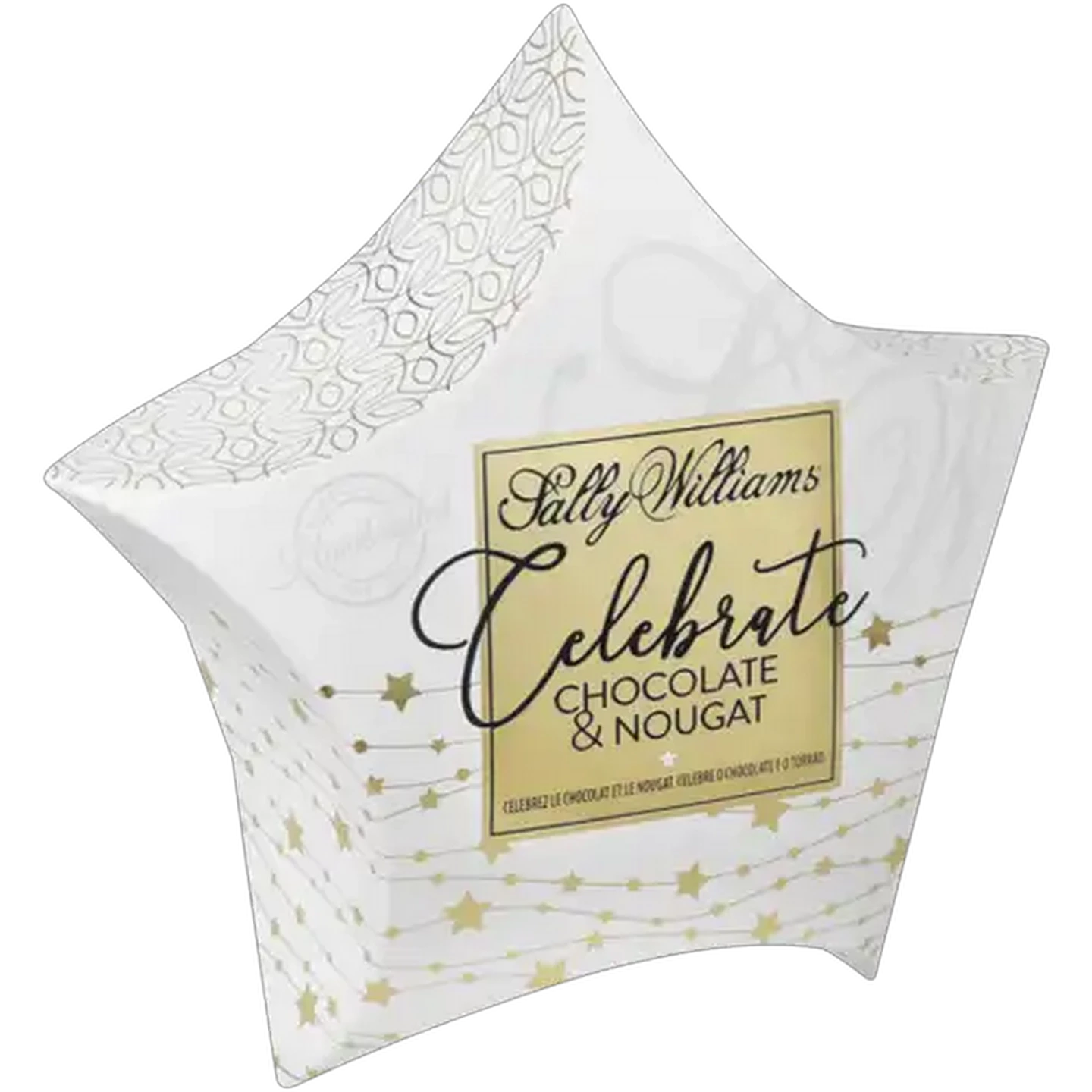 Image of Sally Williams Christmas Star Chocolate & Nougat 155g