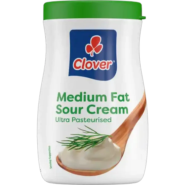 Clover Medium Fat Sour Cream 250ml