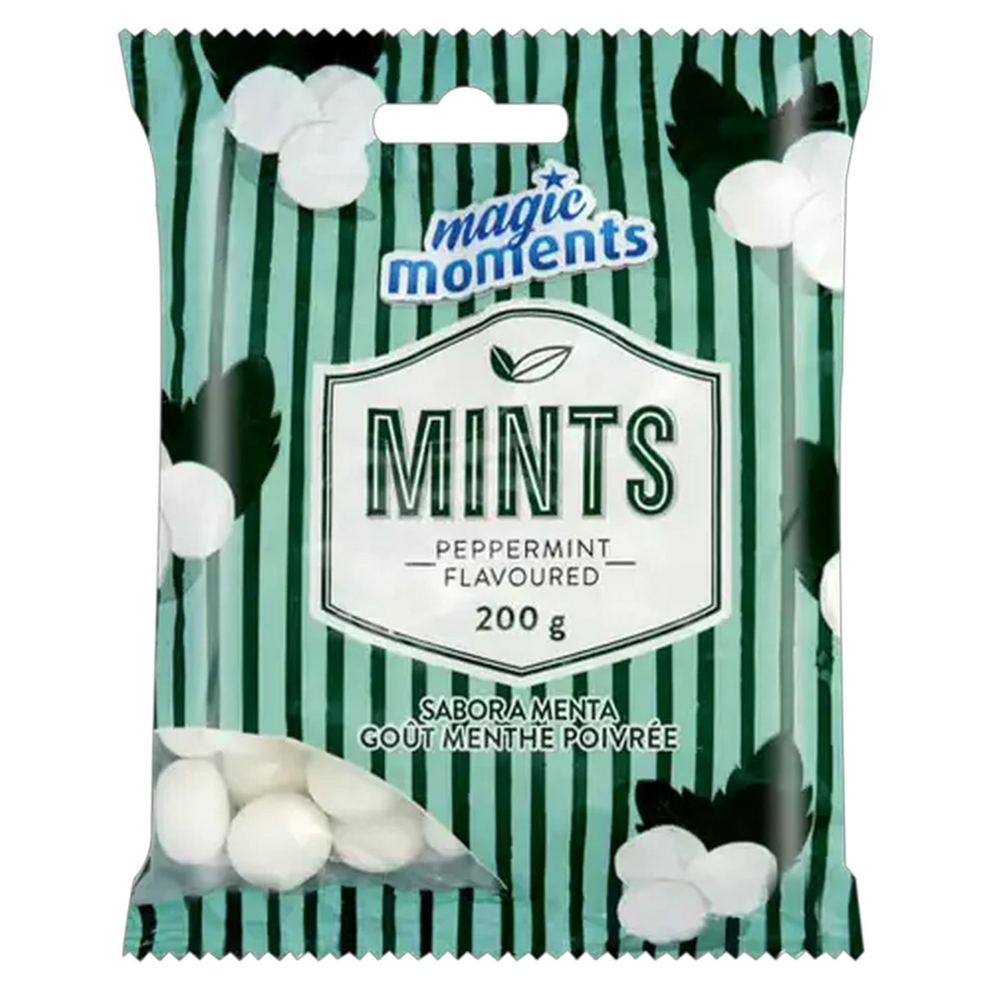 Image of Magic Moments Peppermint Flavoured Mint 200g Packet