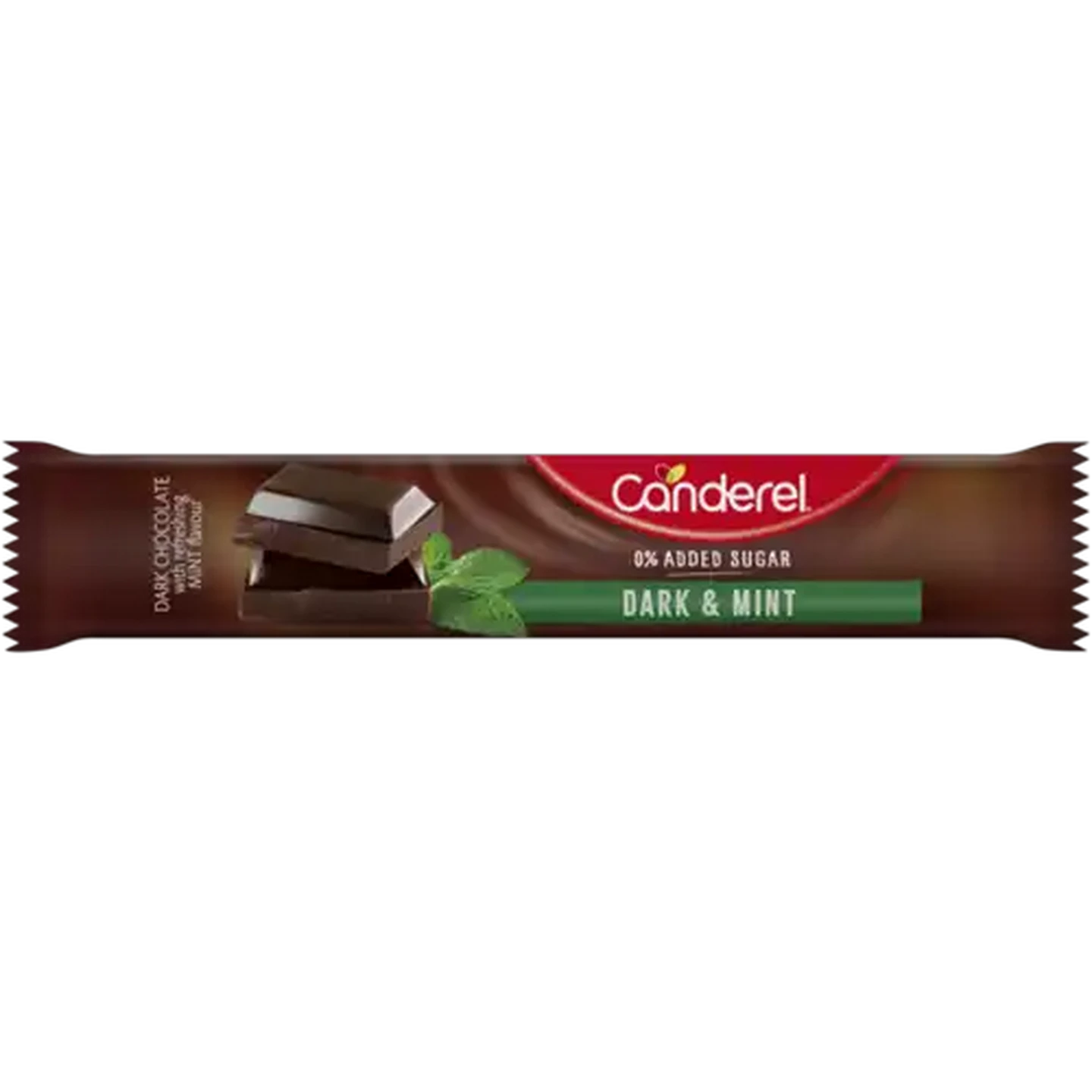 Image of Canderel Dark & Mint Chocolate Bar 30g