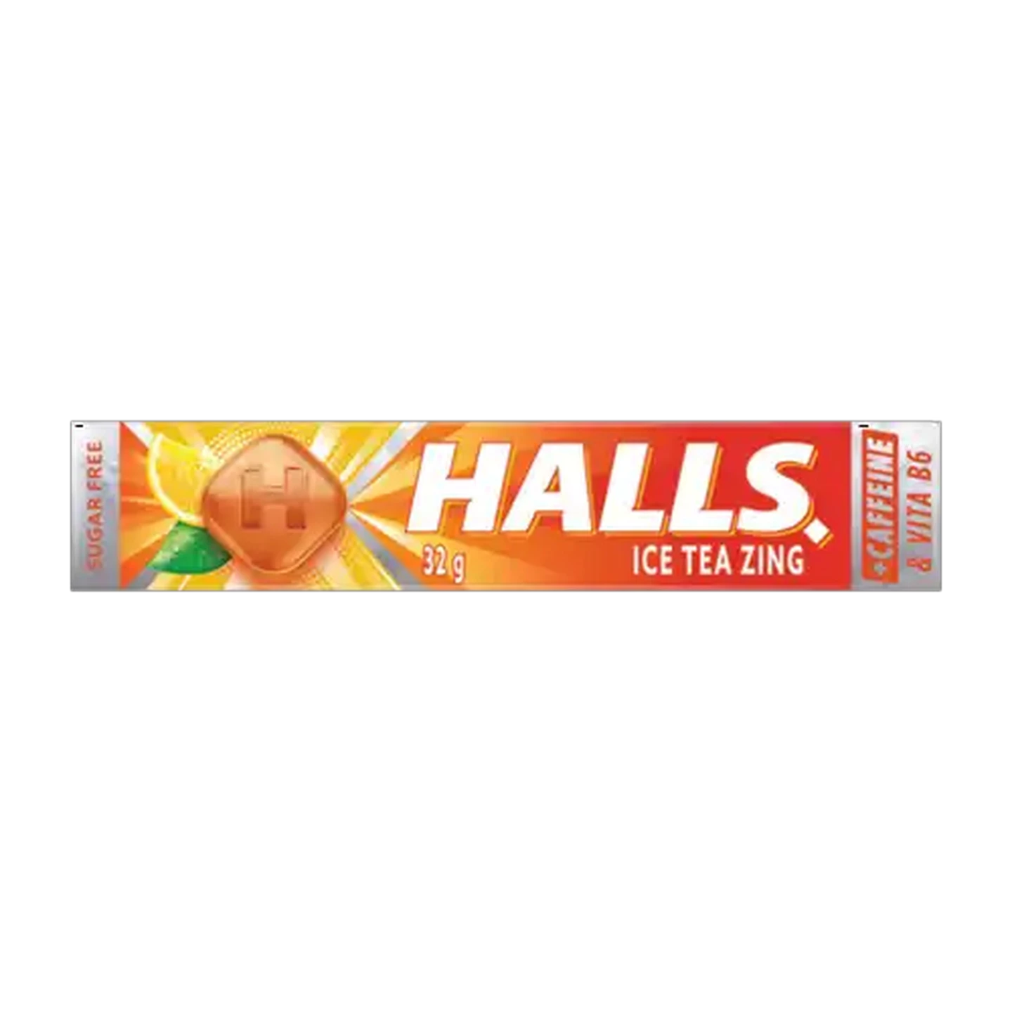 Image of HALLS Ice Tea Zing Flavoured Lozenges 32g