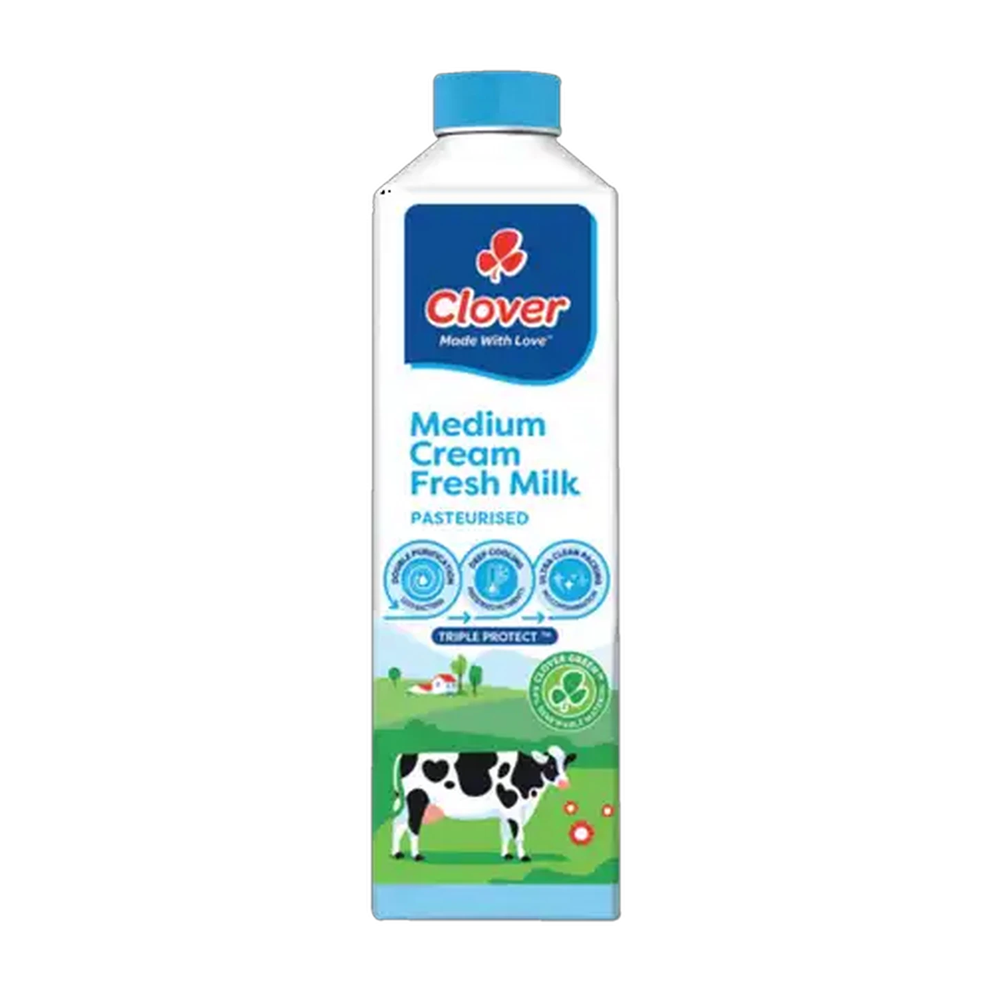 Image of Clover Medium Cream Fresh Milk 500ml