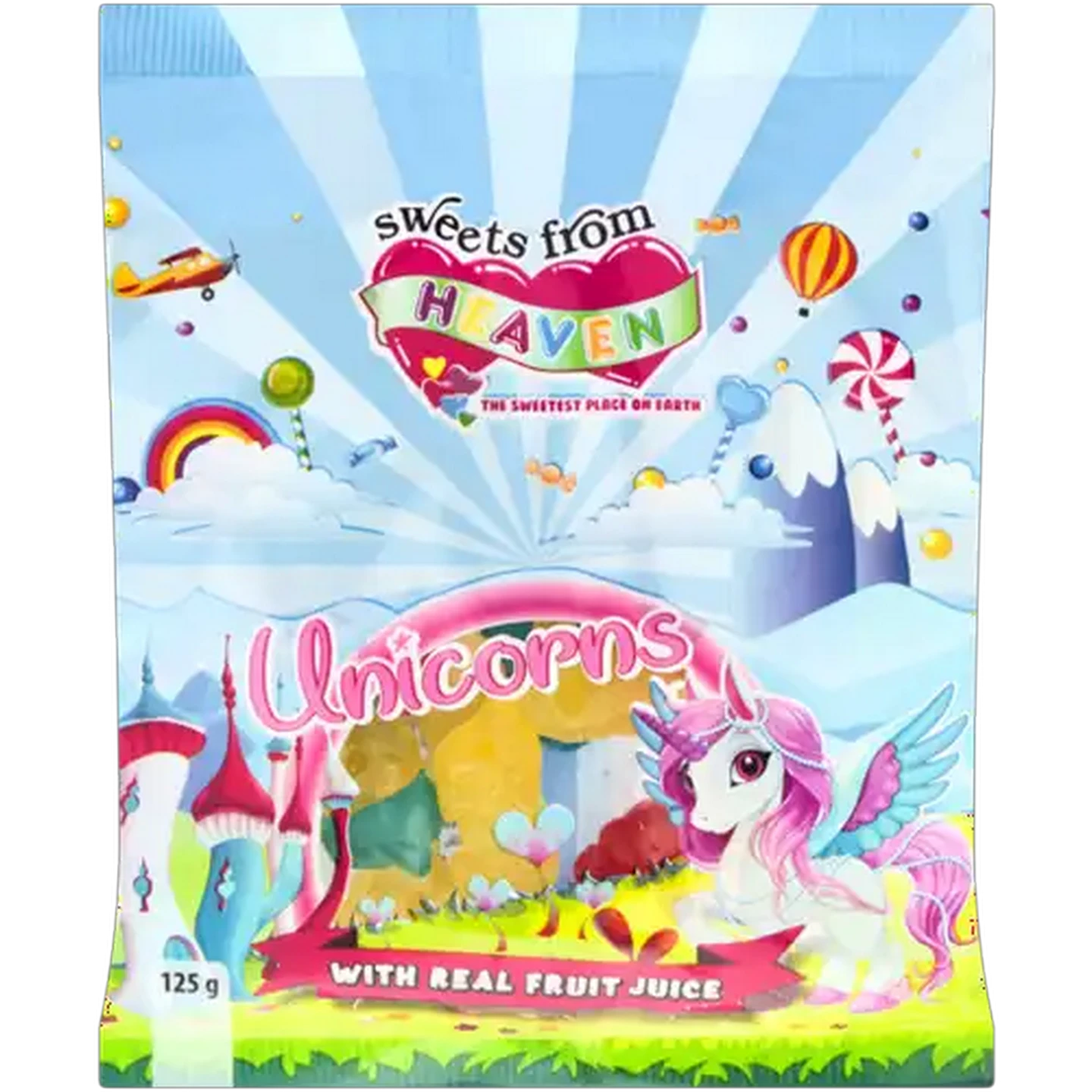 Image of Sweets From Heaven Unicorn Soft sweets 125g