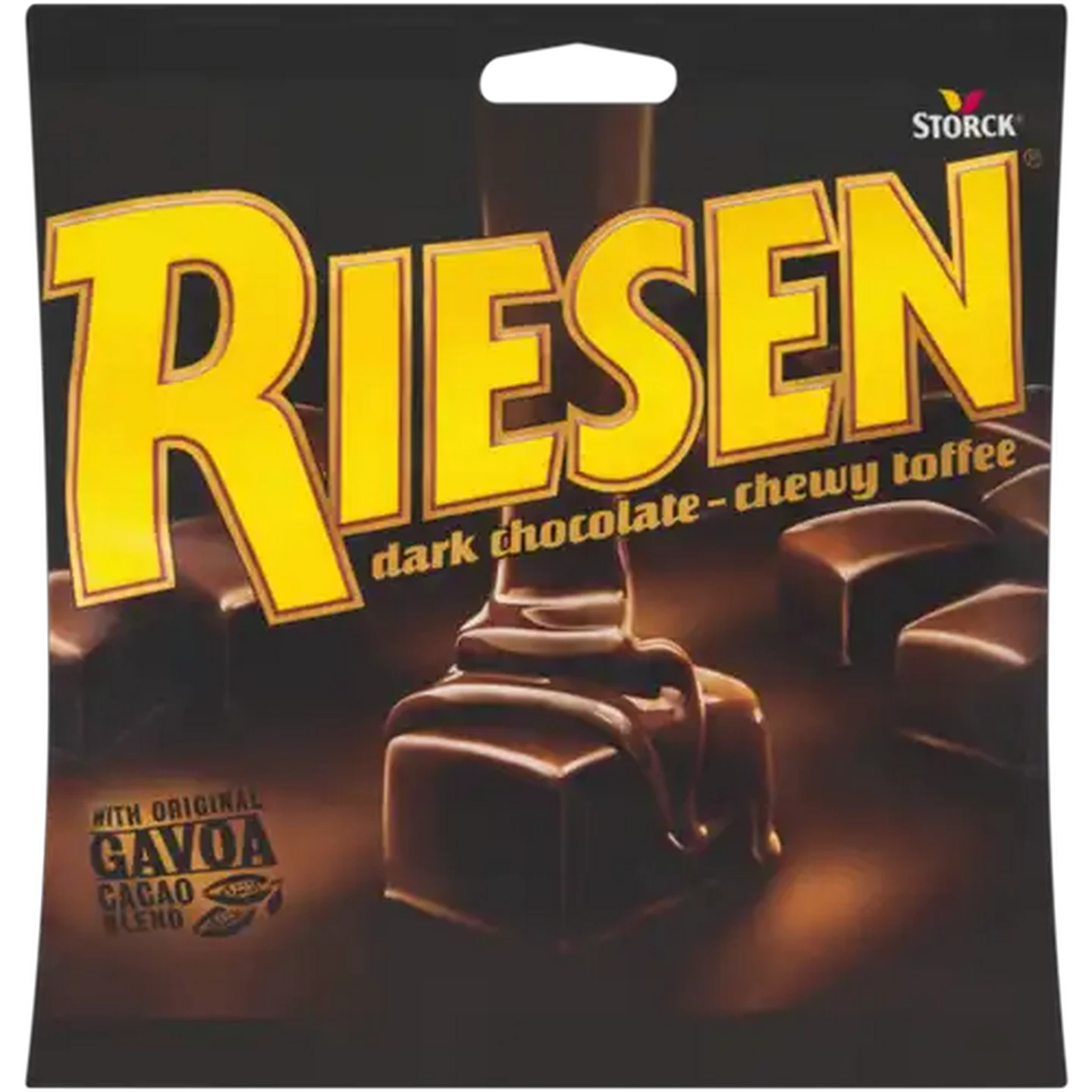 Image of Storck Riesen Dark Chocolate Chewy Toffee 150g