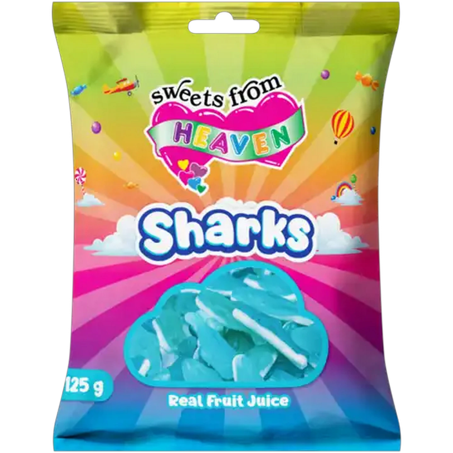 Image of Sweets From Heaven Sharks 125g