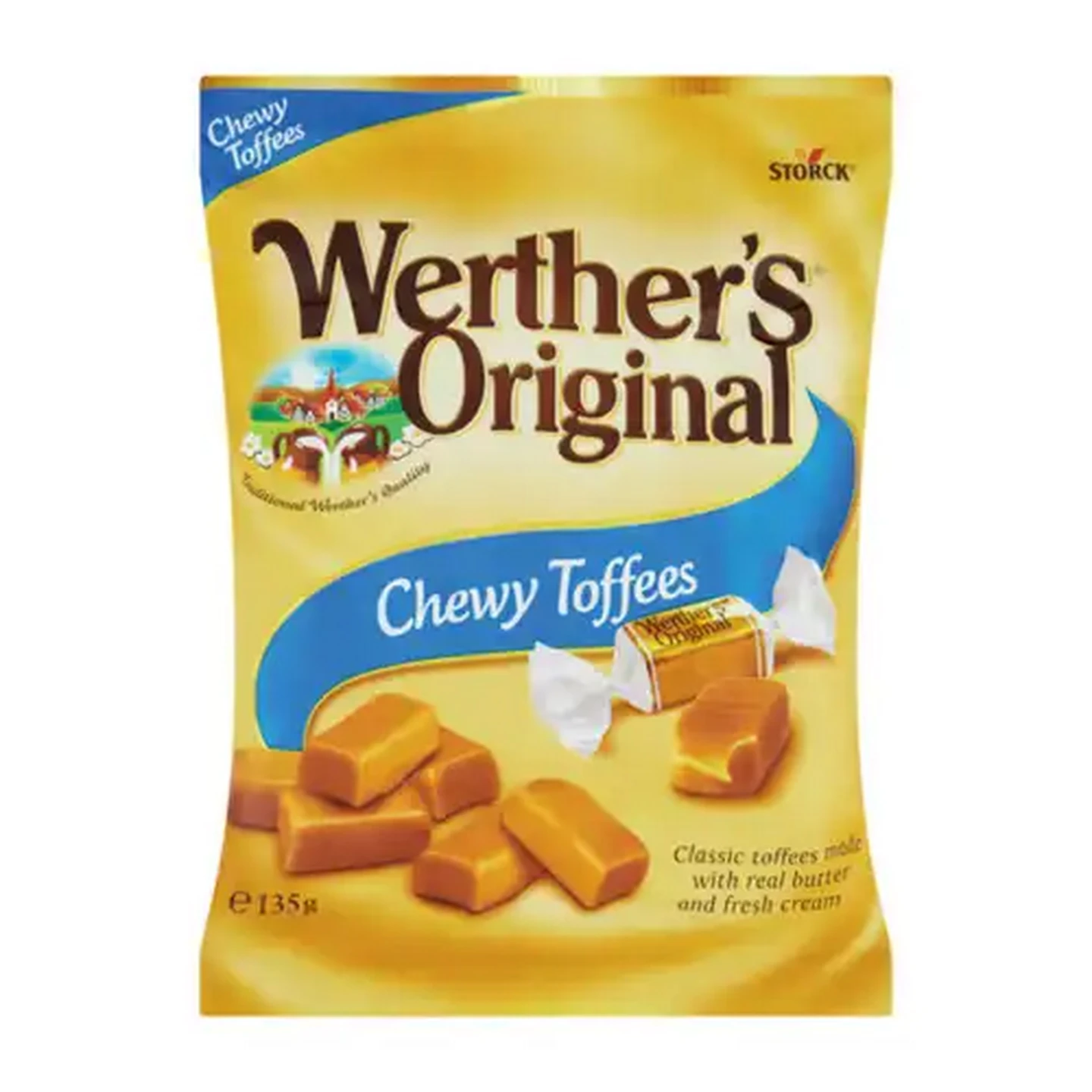 Image of Werther's Original Chewy Toffees 135g