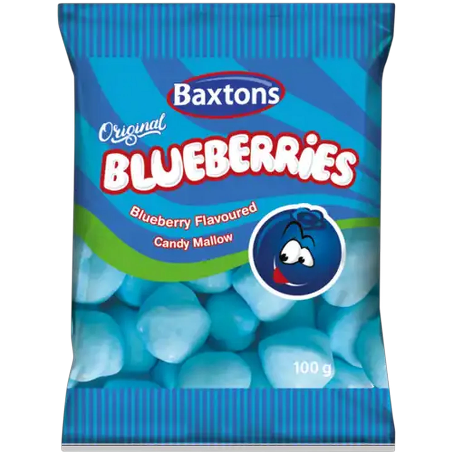 Image of Baxtons Blueberry Flavoured Candy Mallow 100g
