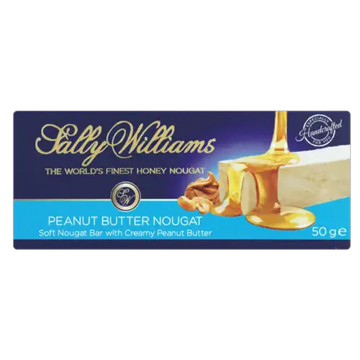 Image of Sally Williams Peanut Butter Nougat 50g