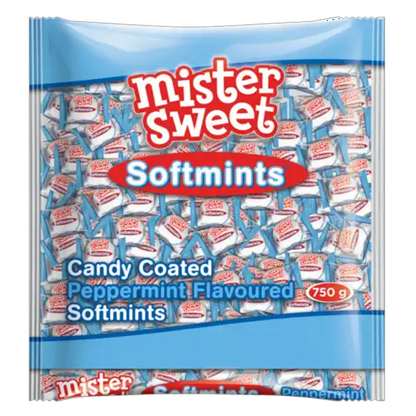 Image of Mister Sweet Peppermint Flavoured Softmints 750g