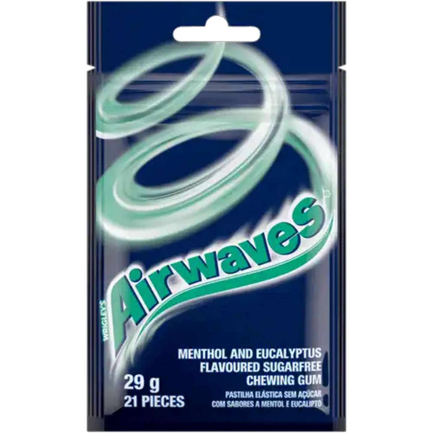 Image of AIRWAVES Menthol & Eucalyptus Gum 21 Pack