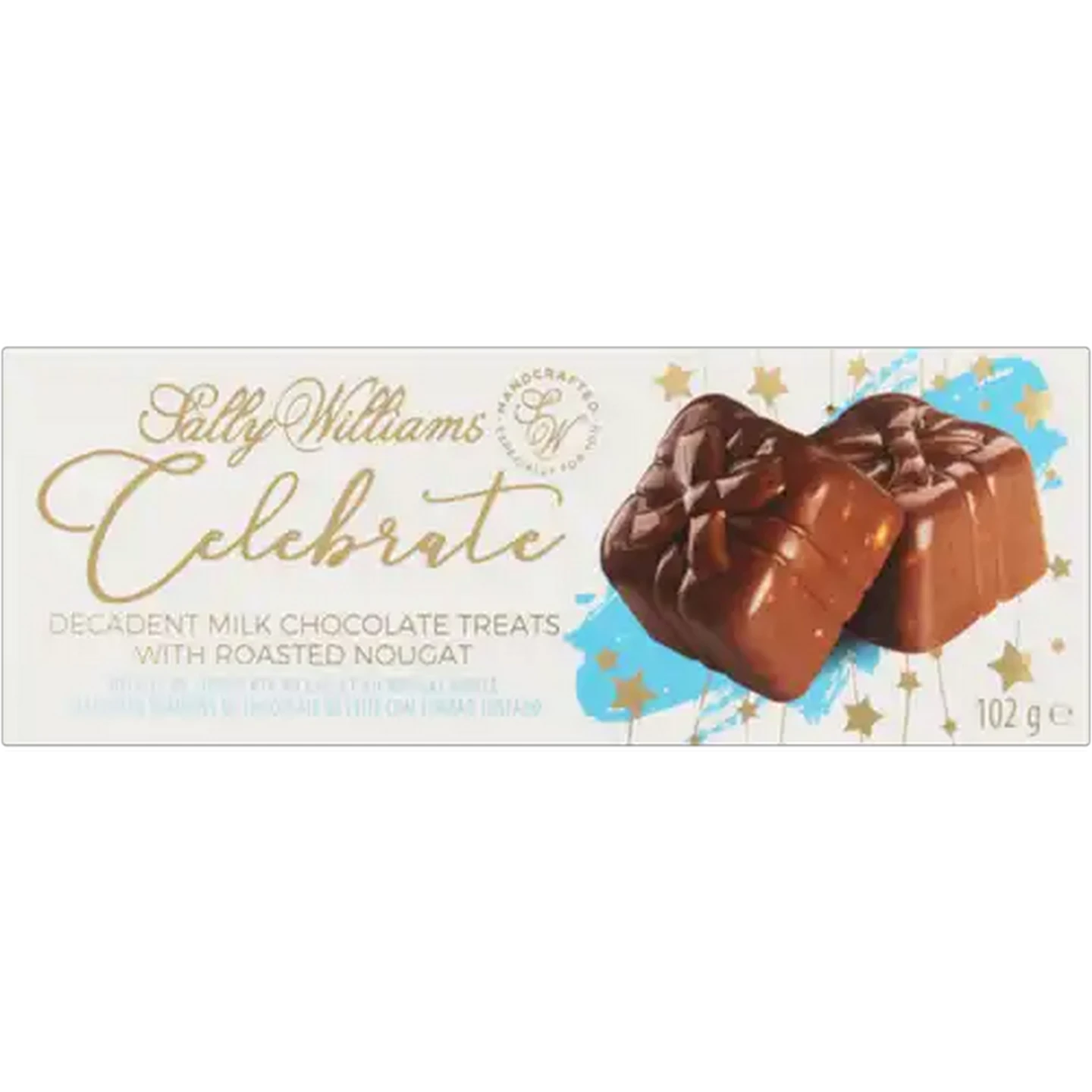 Image of Sally Williams Decadent Milk Chocolate Treats With Roasted Nougat 102g