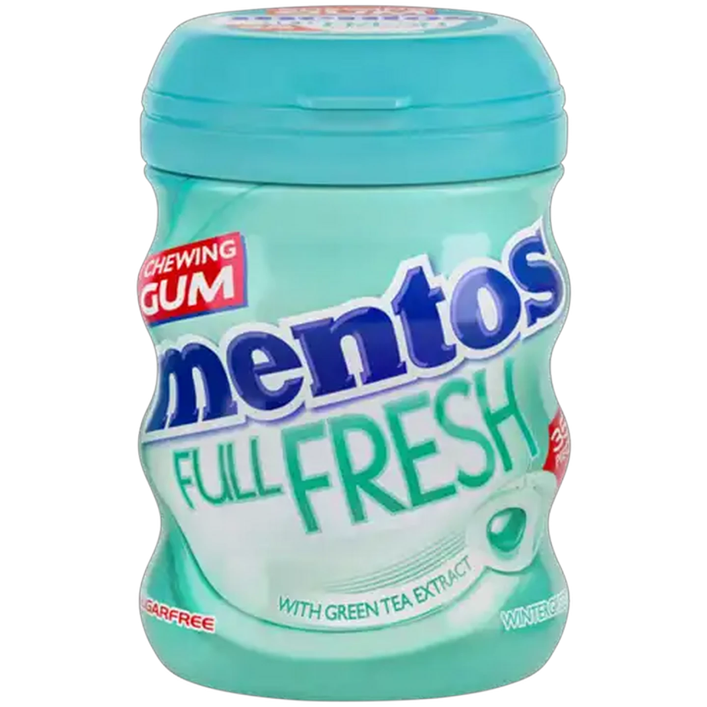Image of Mentos Pure Fresh Sugar Free Wintergreen Flavoured Chewing Gum 35 Pack