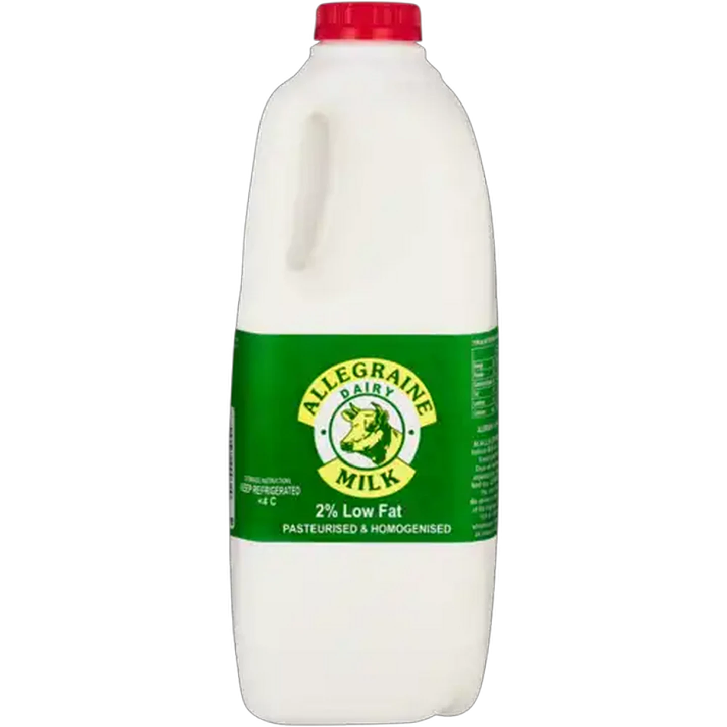 Image of Allegraine Dairy 2% Low Fat Milk 2L