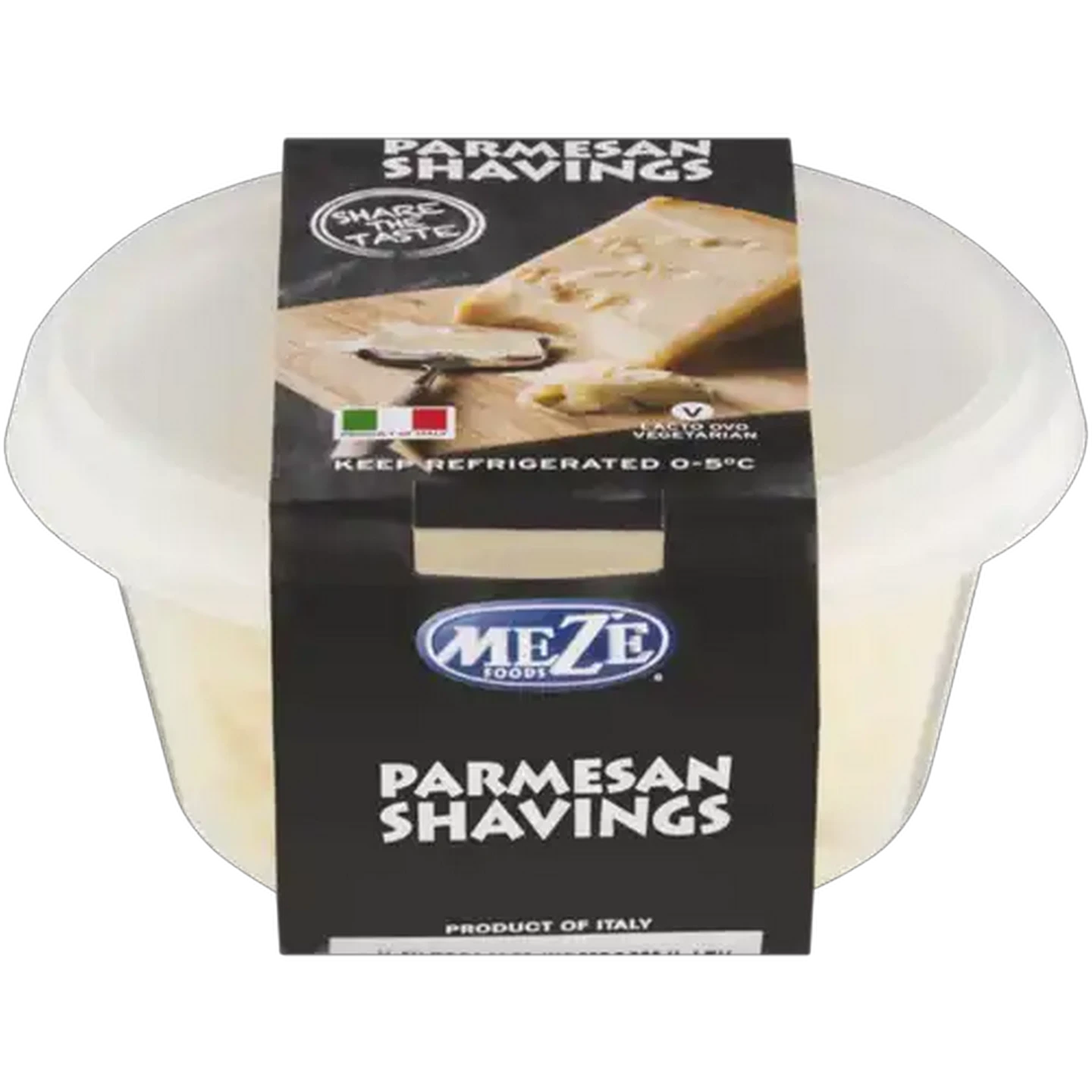 Image of Mezé Foods Parmesan Shavings 50g