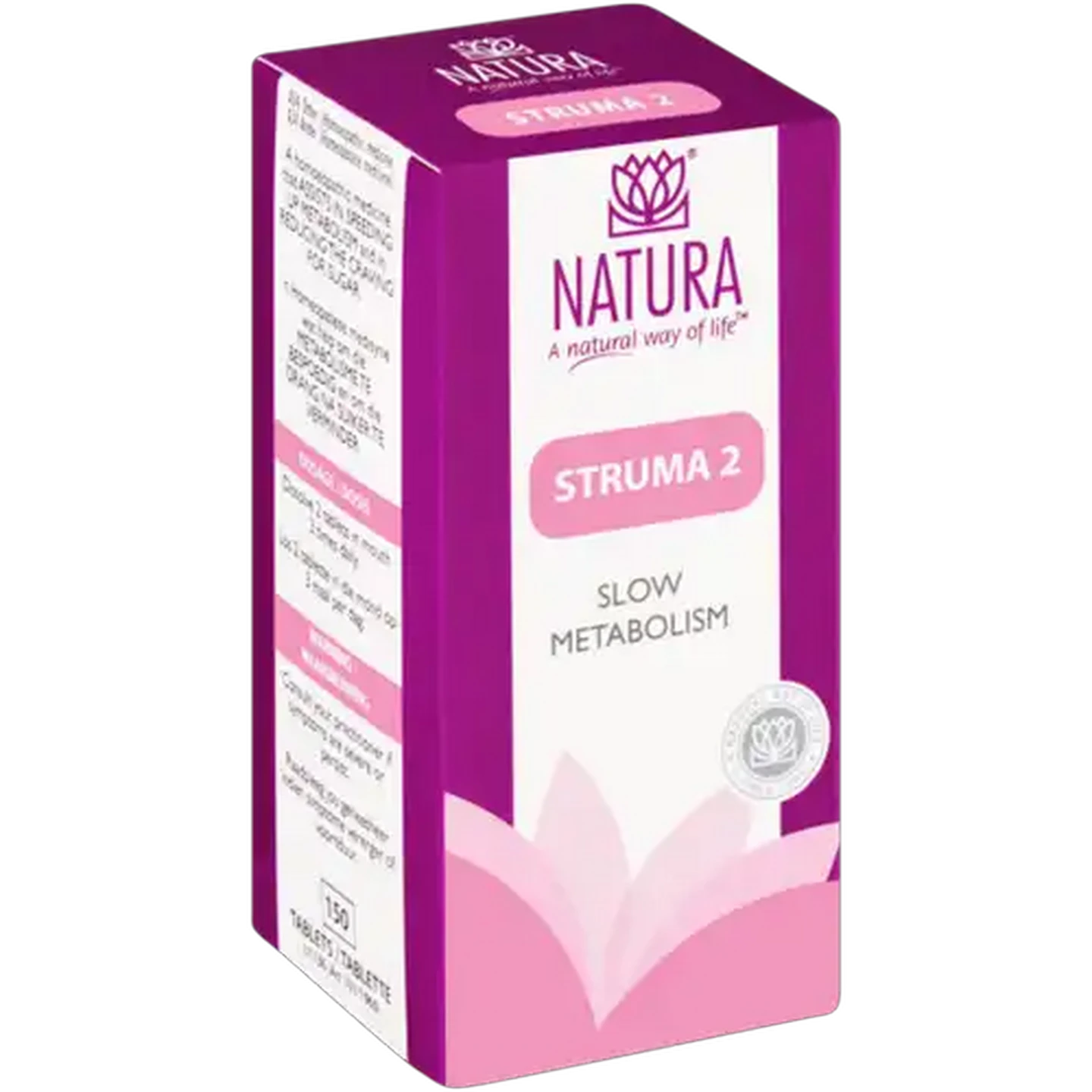 Image of Natura Struma 2 Slow Metabolism Tablets 150 Pack