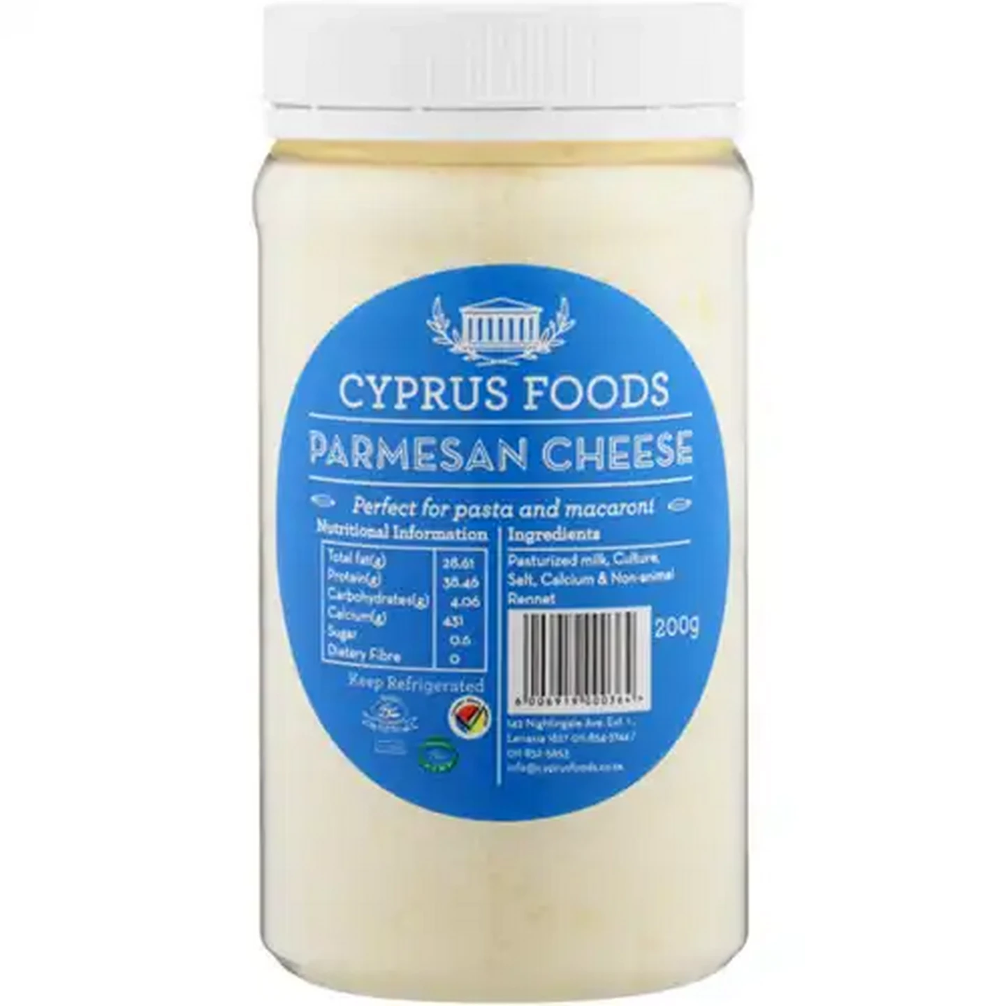 Image of Cyprus Foods Parmesan Cheese 200g