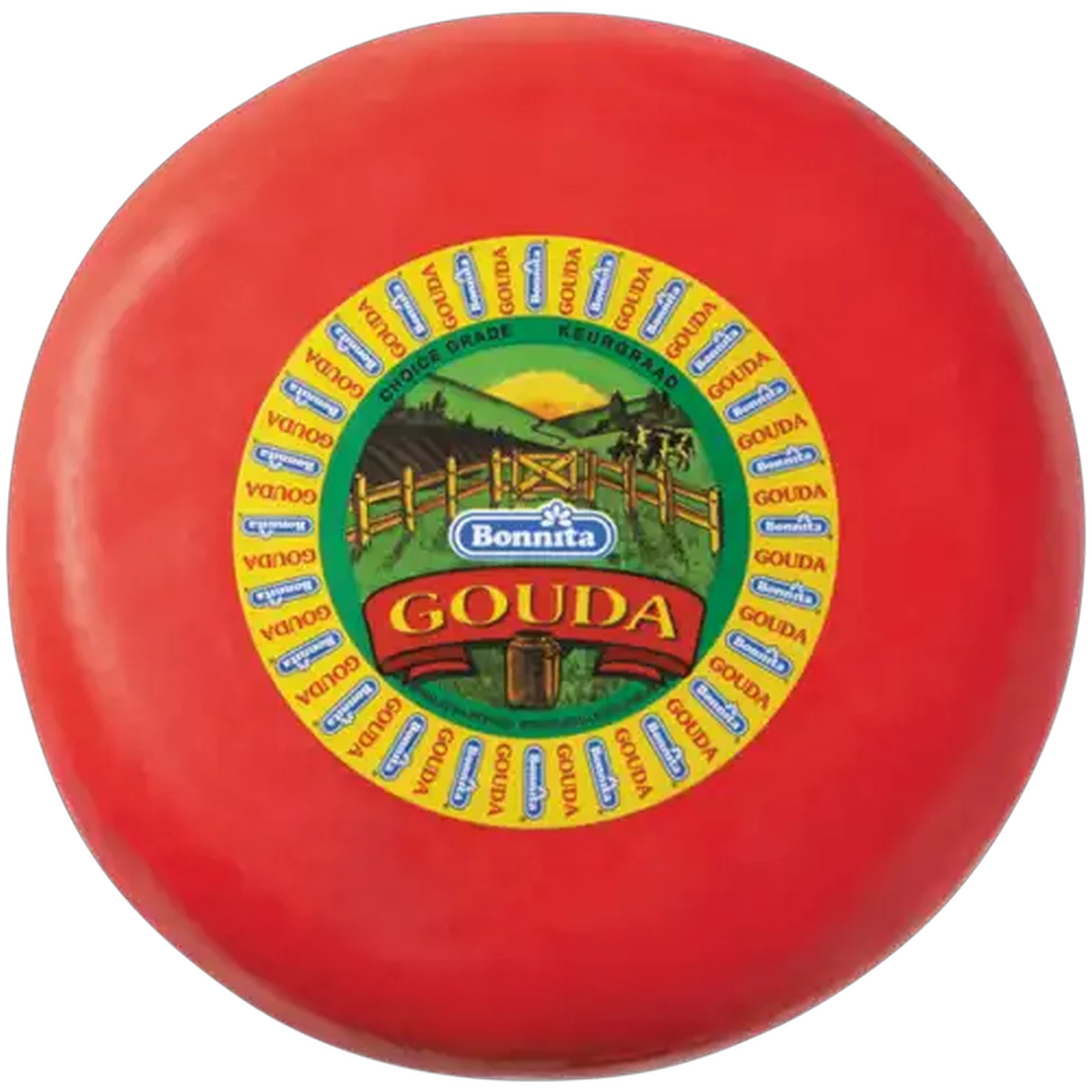 Image of Bonnita Round Gouda Cheese Block Per kg