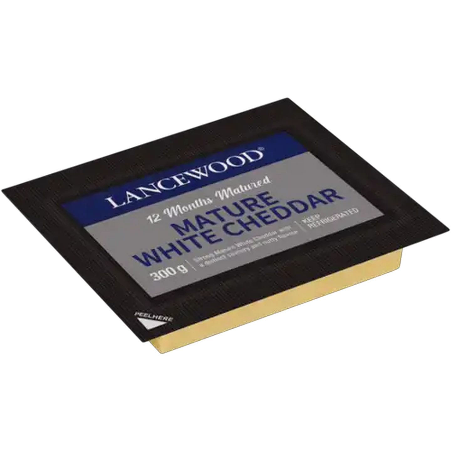 Image of LANCEWOOD Cheese 12 Months Mature White Cheddar 300g