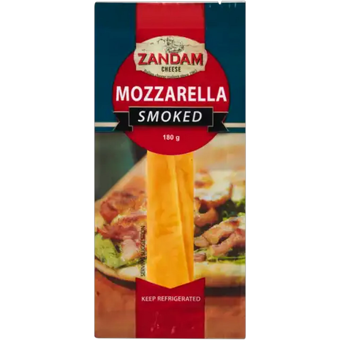 Image of Zandam Cheese Smoked Mozzarella Cheese 180g