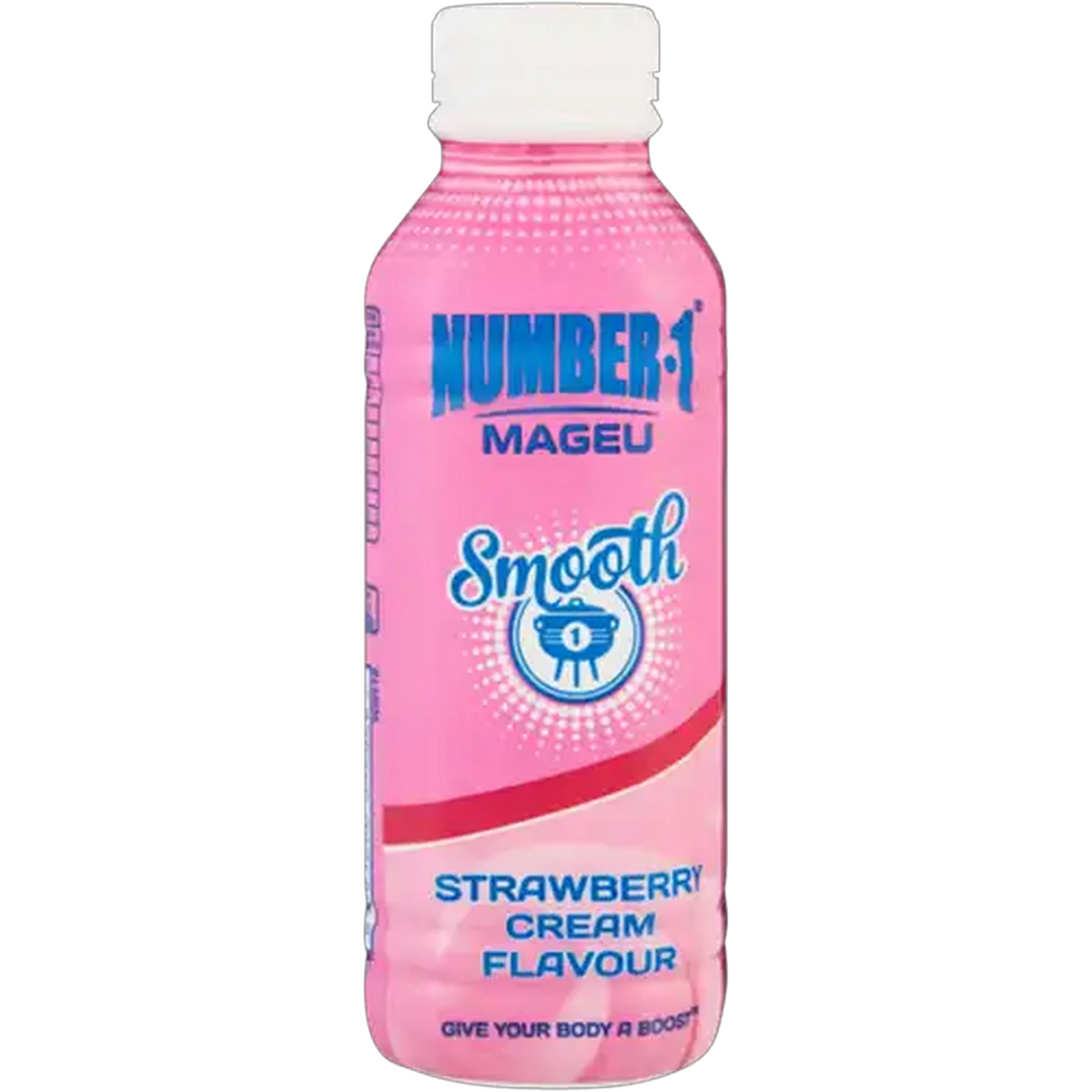 Image of Number 1 Strawberry Cream Flavoured Smooth Mageu Bottle 500ml