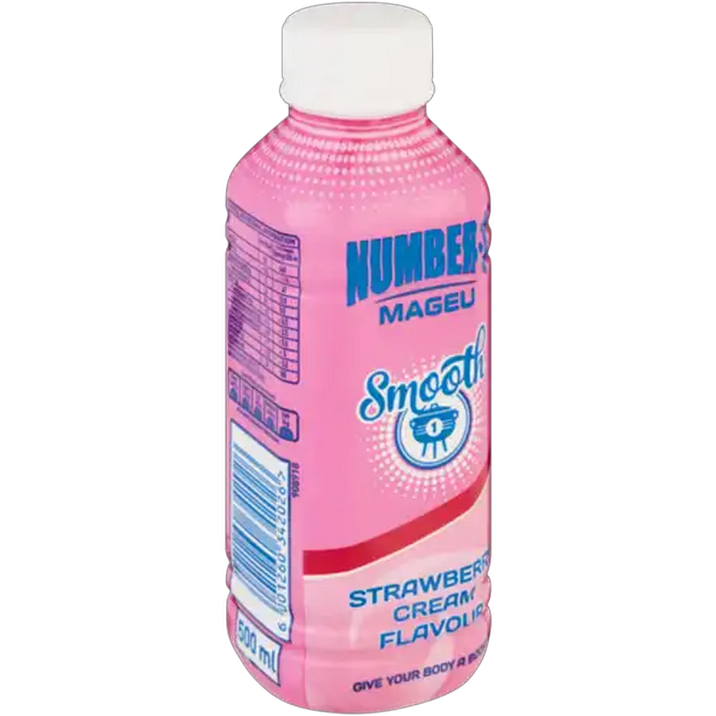 Image of Number 1 Strawberry Cream Flavoured Smooth Mageu Bottle 500ml