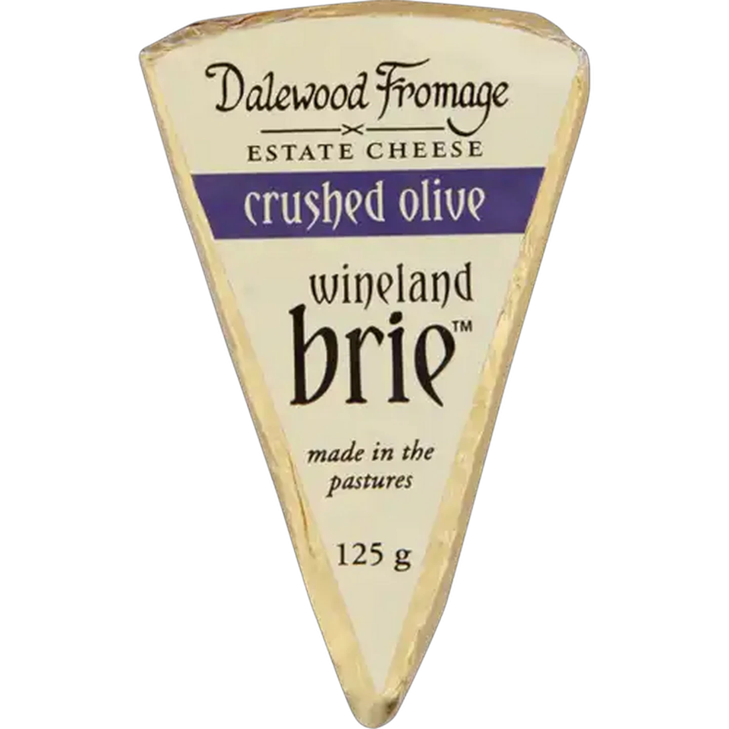 Image of Dalewood Fromage Crushed Olive Infused Soft Brie Cheese 125g