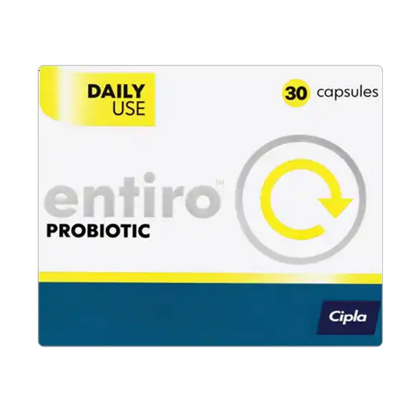Image of Cipla Entiro Probiotic Tablets 30 Pack