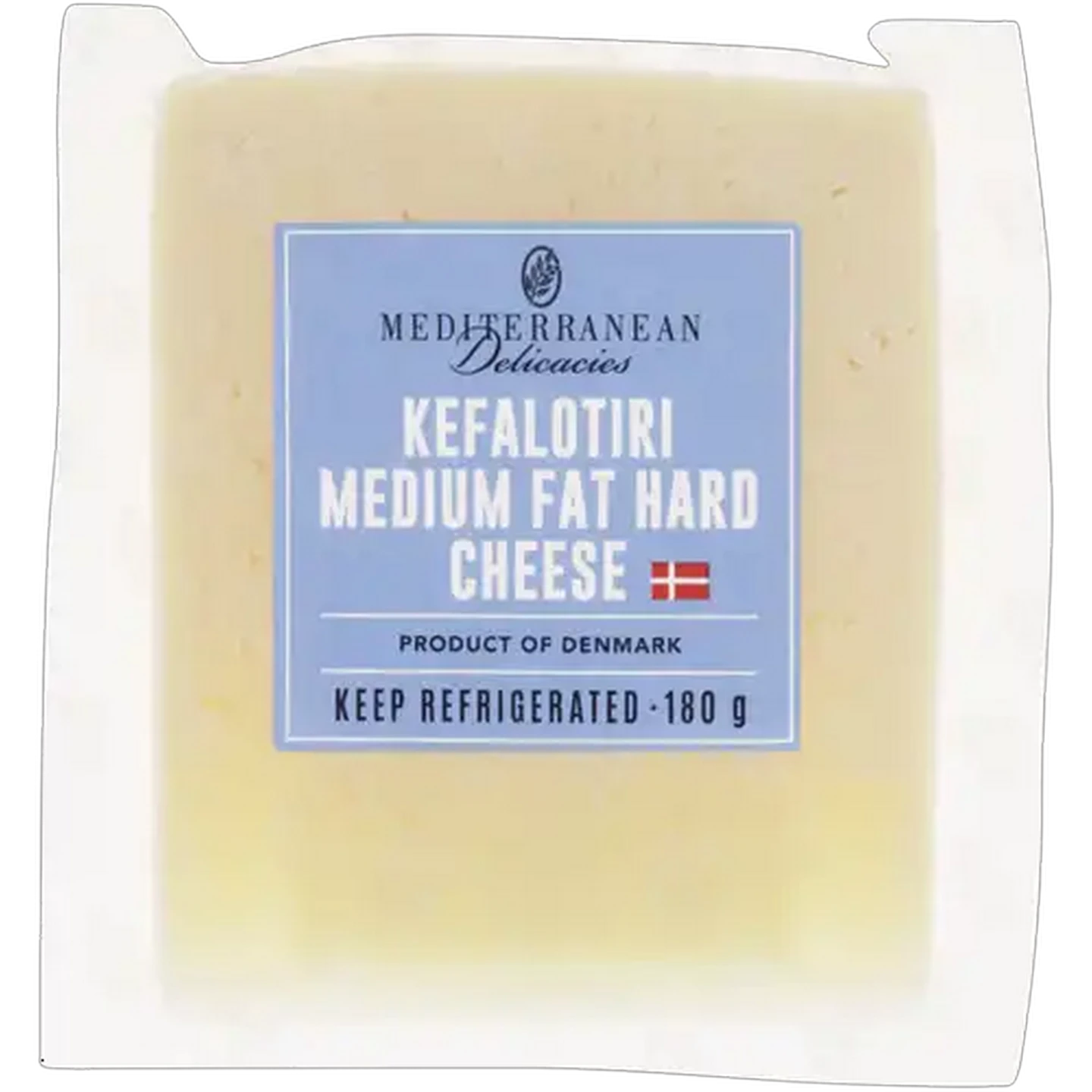 Image of Mediterranean Delicacies Kefalotiri Medium Fat Hard Cheese 180g