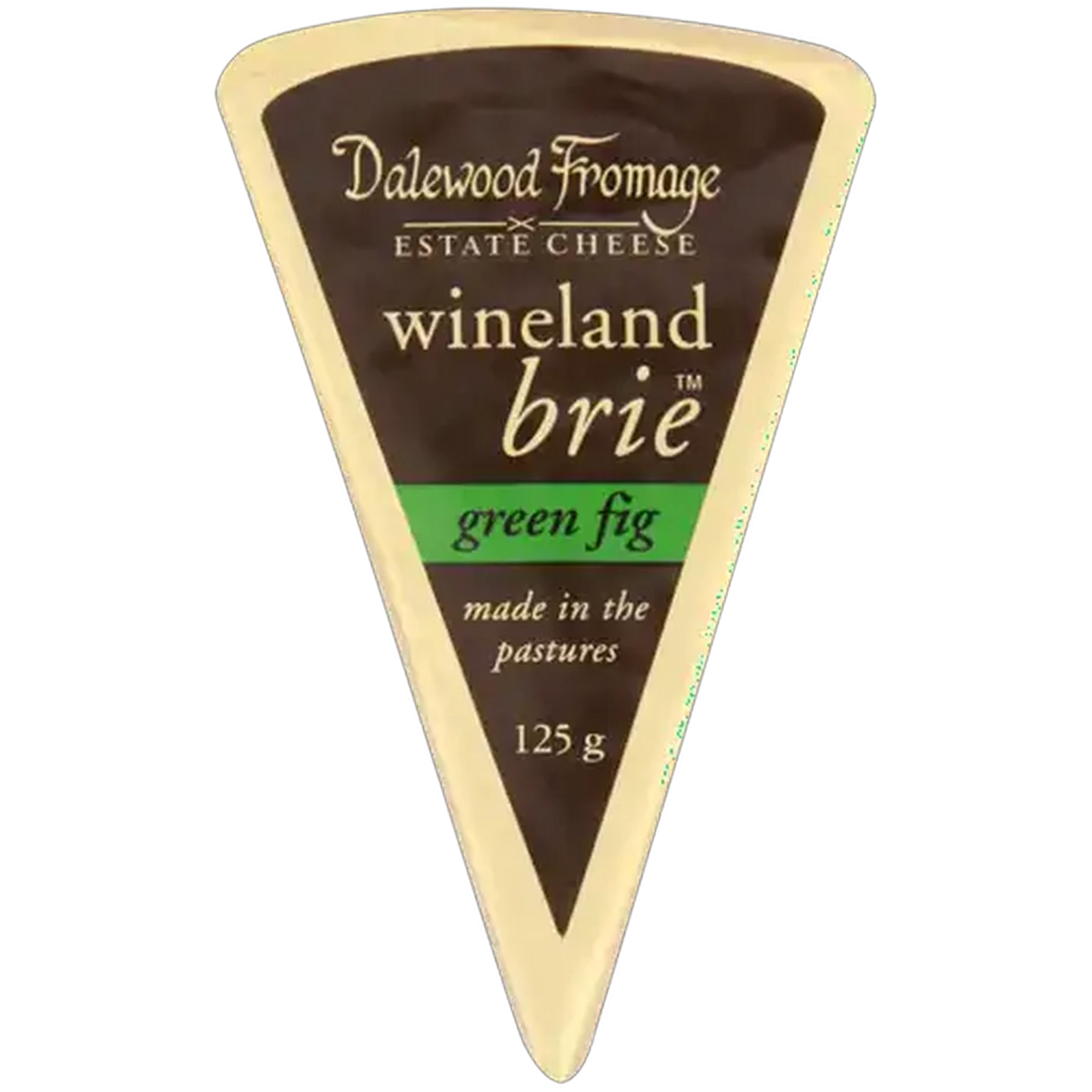 Image of Dalewood Fromage Green Fig Flavoured Wineland Brie 125g