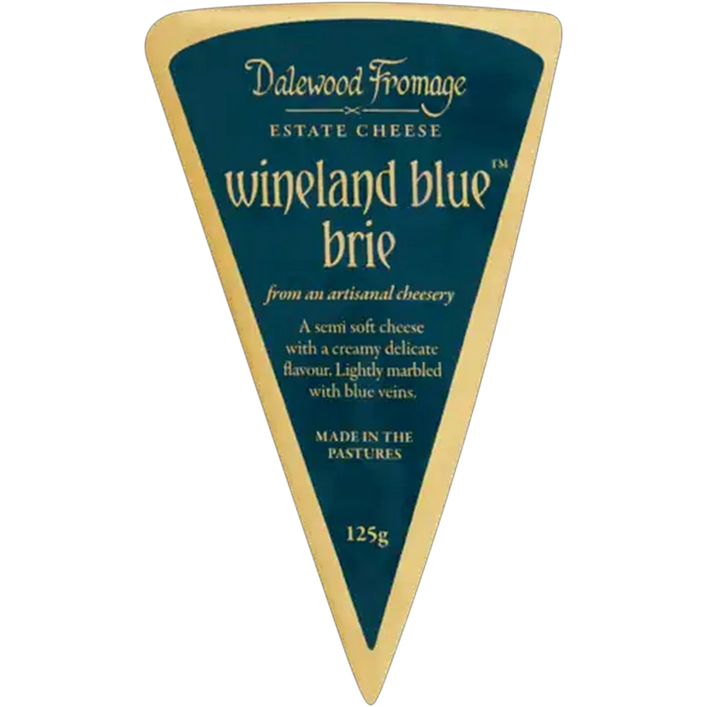 Image of Dalewood Fromage Wineland Blue Brie Cheese 125g